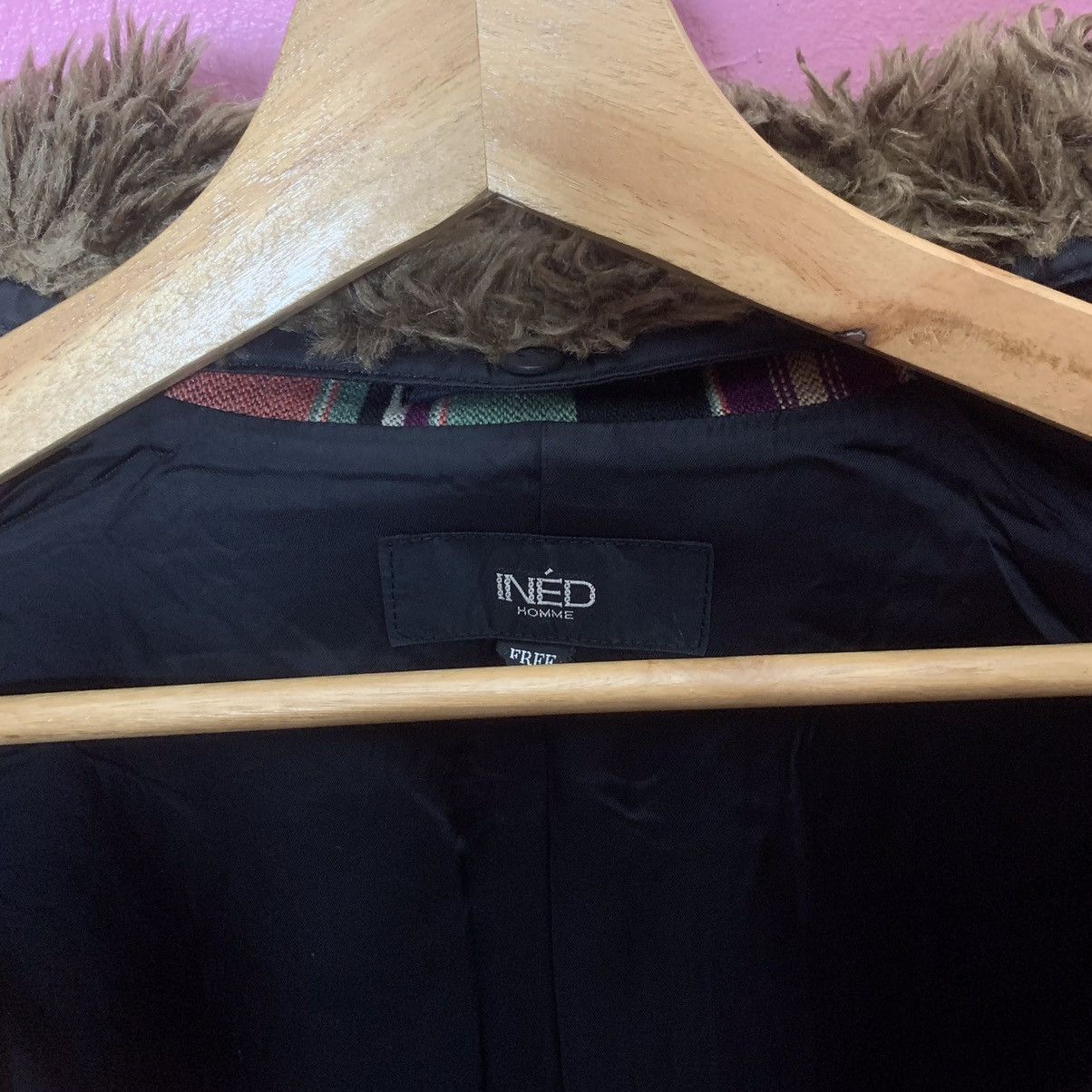 Designer × Japanese Brand × Yohji Yamamoto Authentic Ined Japan Yohji Yamamoto Zipper Striped Jacket Size US M / EU 48-50 / 2 - 10 Thumbnail