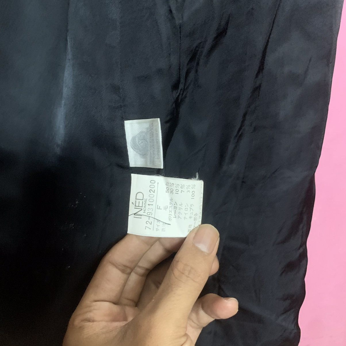 Designer × Japanese Brand × Yohji Yamamoto Authentic Ined Japan Yohji Yamamoto Zipper Striped Jacket Size US M / EU 48-50 / 2 - 11 Thumbnail
