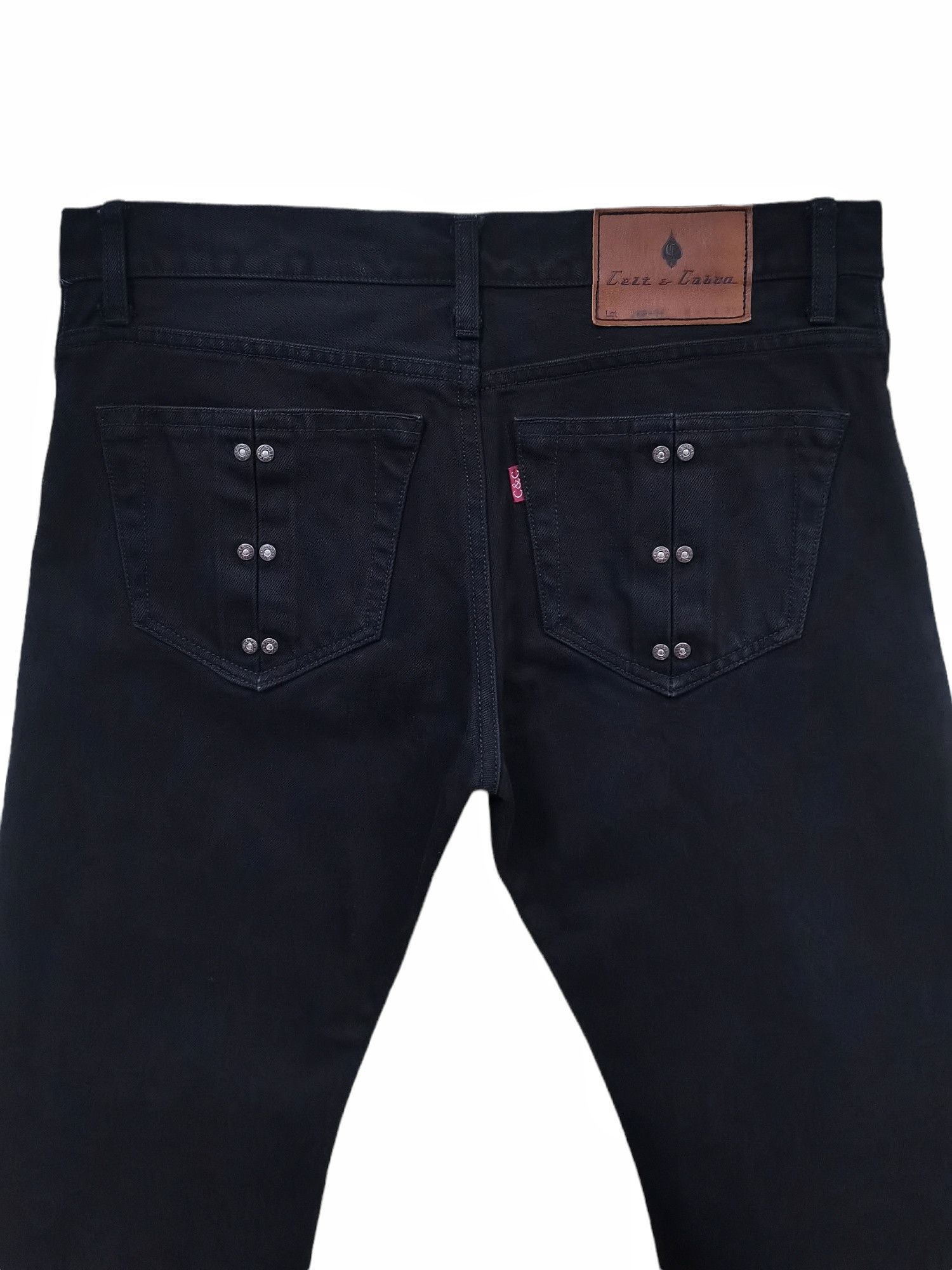 🔥🔥🔥Celt & Cobra Japan Black Punk Denime Jeans Rare