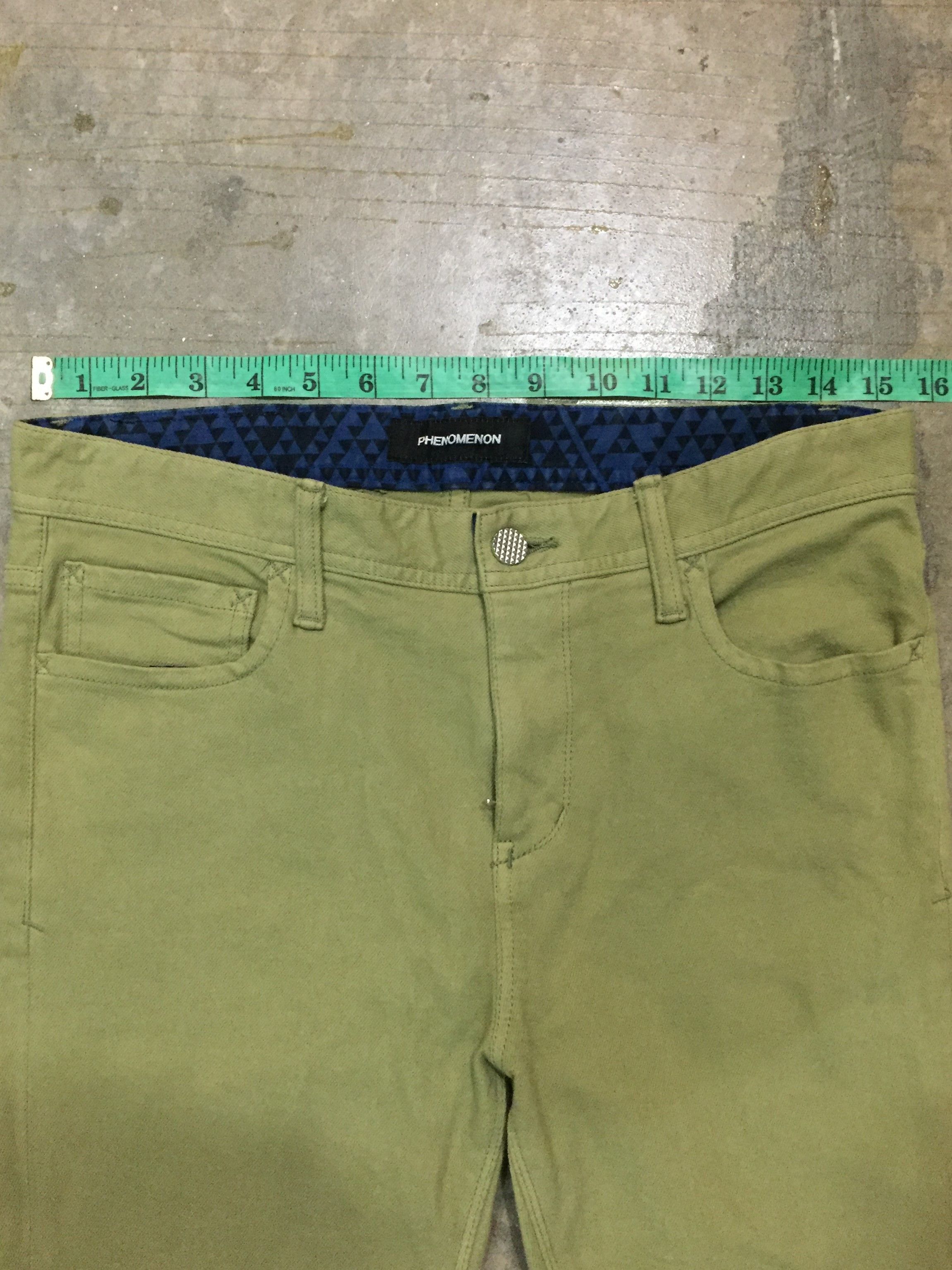 PHENOMENON SS11 Phenomenon green pants Size US 30 / EU 46 - 9 Thumbnail