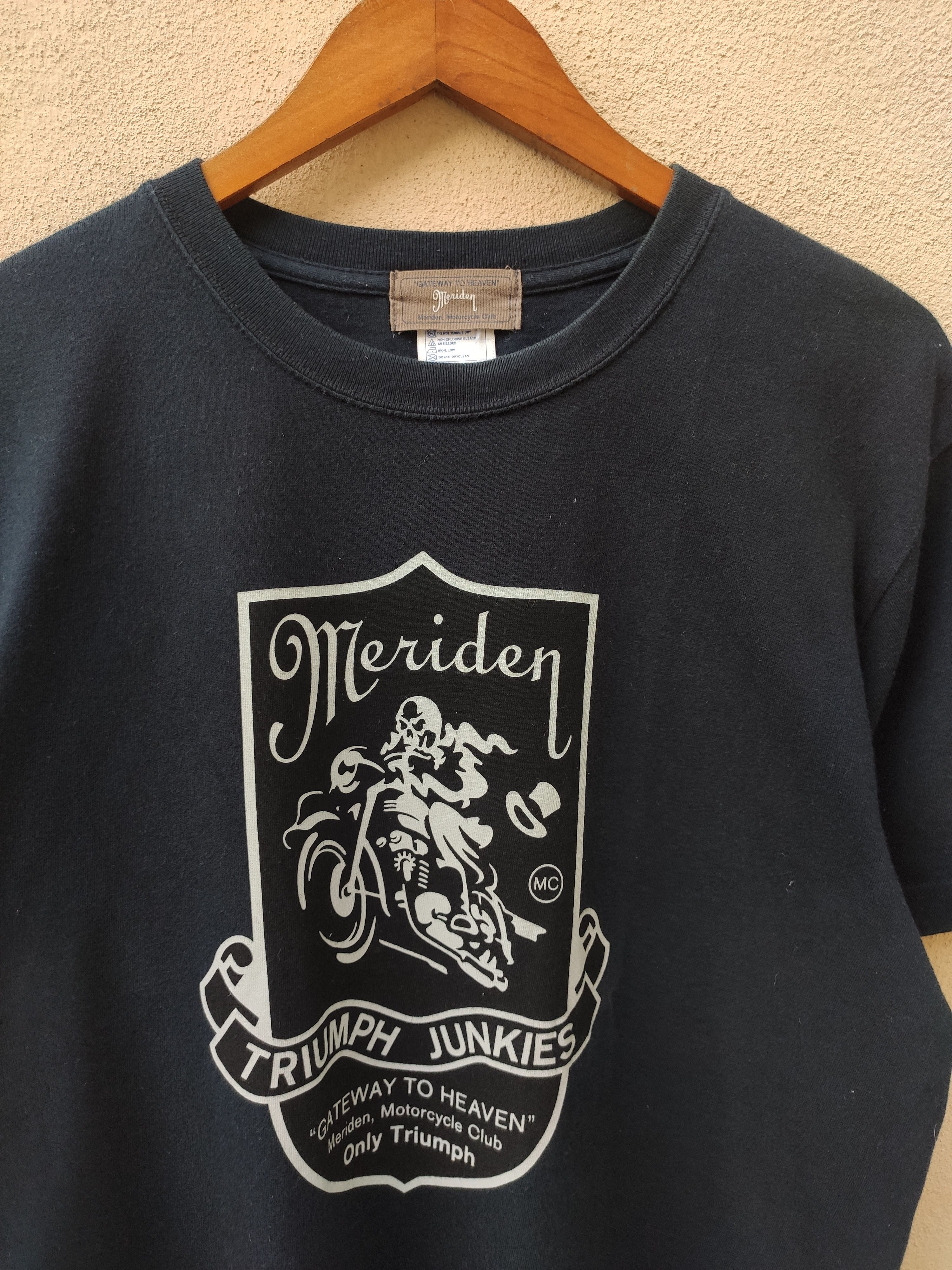Indian Motorcycle 🔥 Meriden Triumph junkies Club t shirt Size US L / EU 52-54 / 3 - 1 Thumbnail