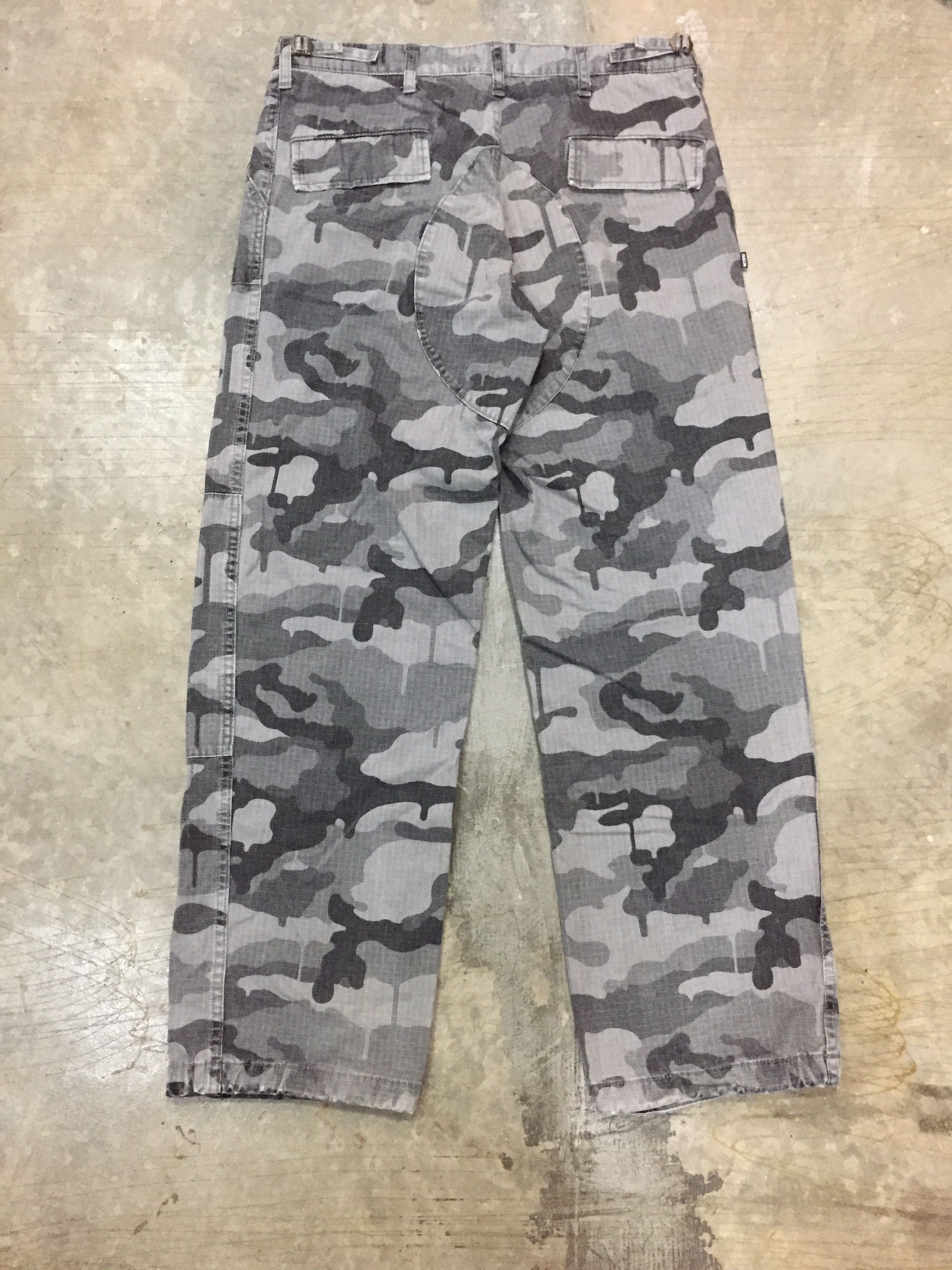 Japanese Brand Vtg Nitraid Melting Camo cargos pants Size US 32 / EU 48 - 5 Thumbnail