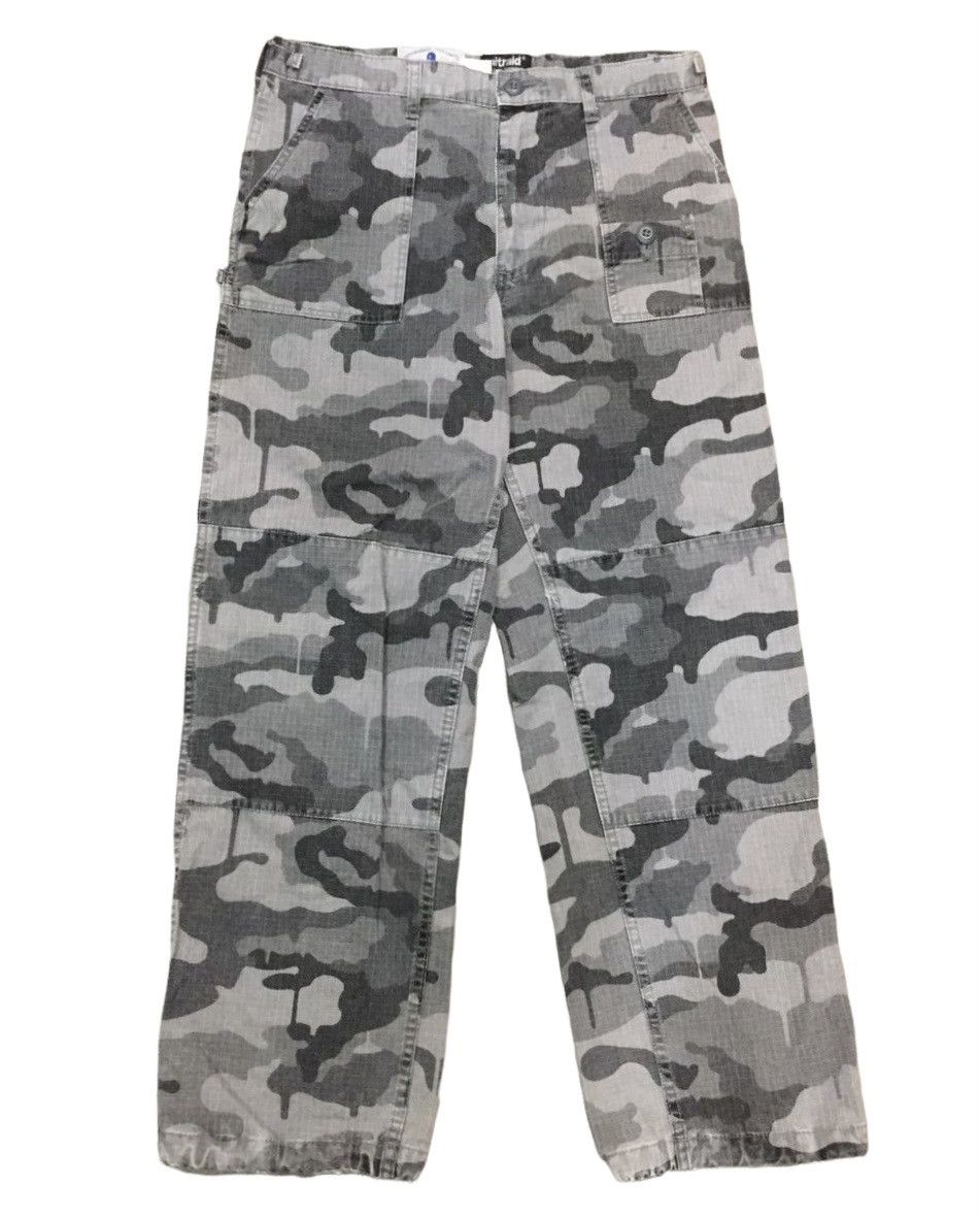 Japanese Brand Vtg Nitraid Melting Camo cargos pants Size US 32 / EU 48 - 1 Thumbnail