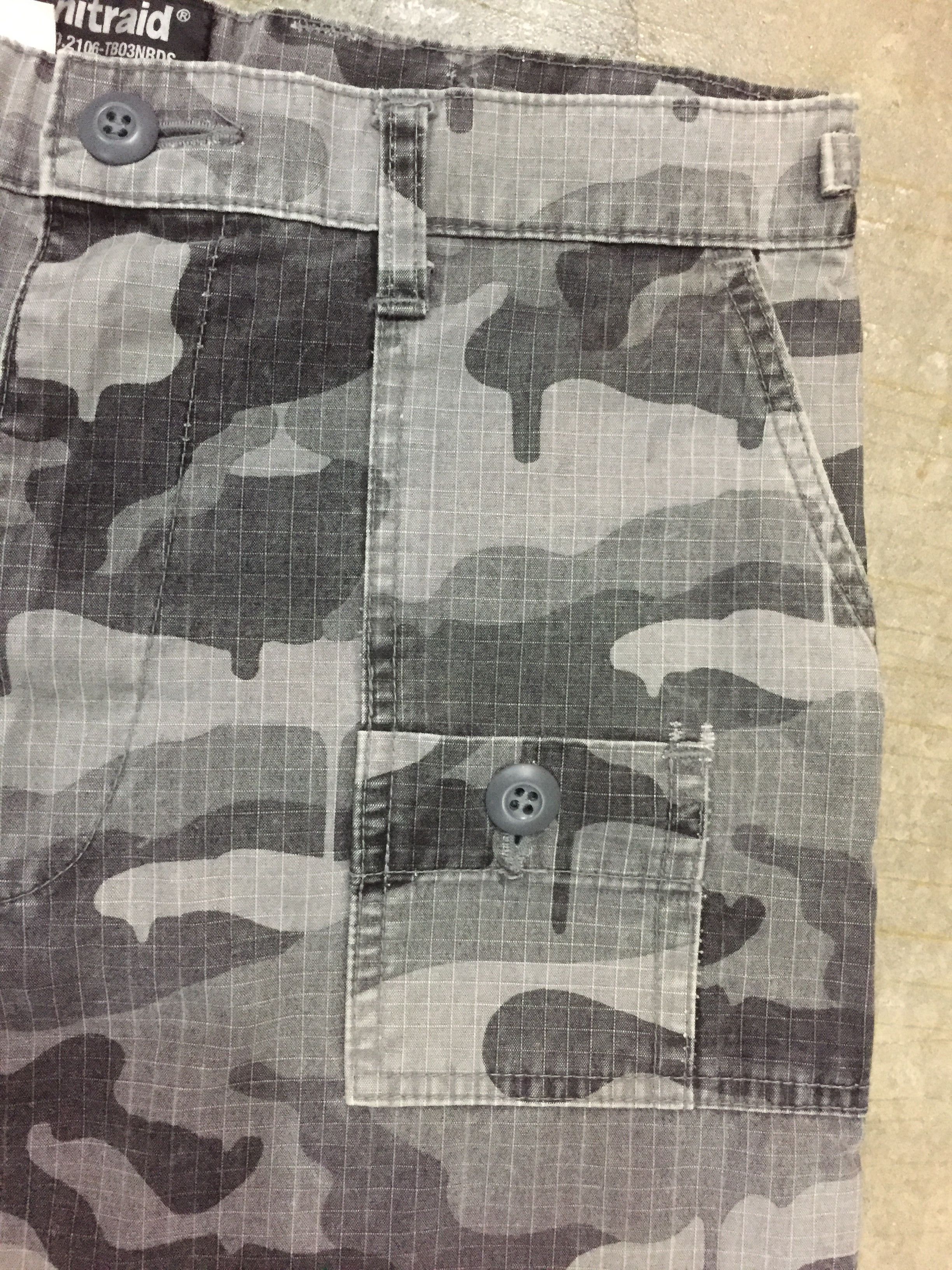 Japanese Brand Vtg Nitraid Melting Camo cargos pants Size US 32 / EU 48 - 4 Thumbnail