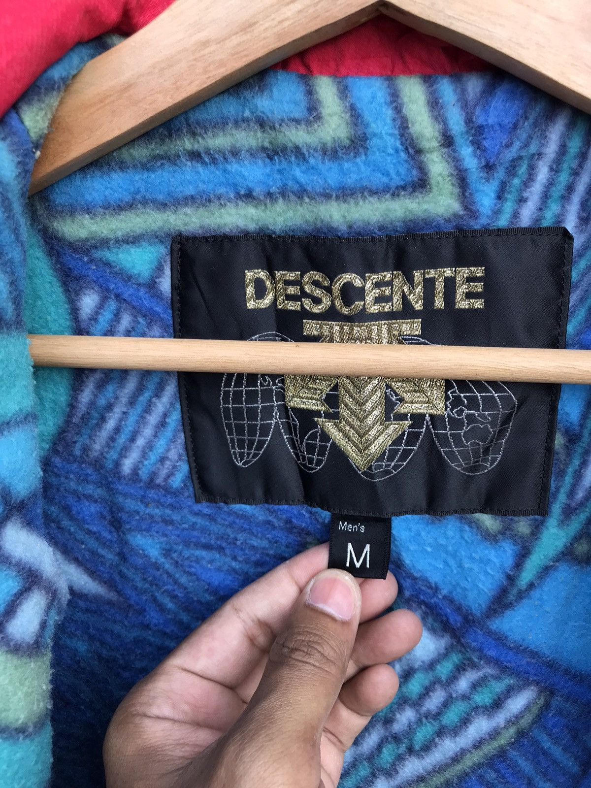 Descente × Vintage Descente Ski Bomber Jacket Size US L / EU 52-54 / 3 - 3 Thumbnail