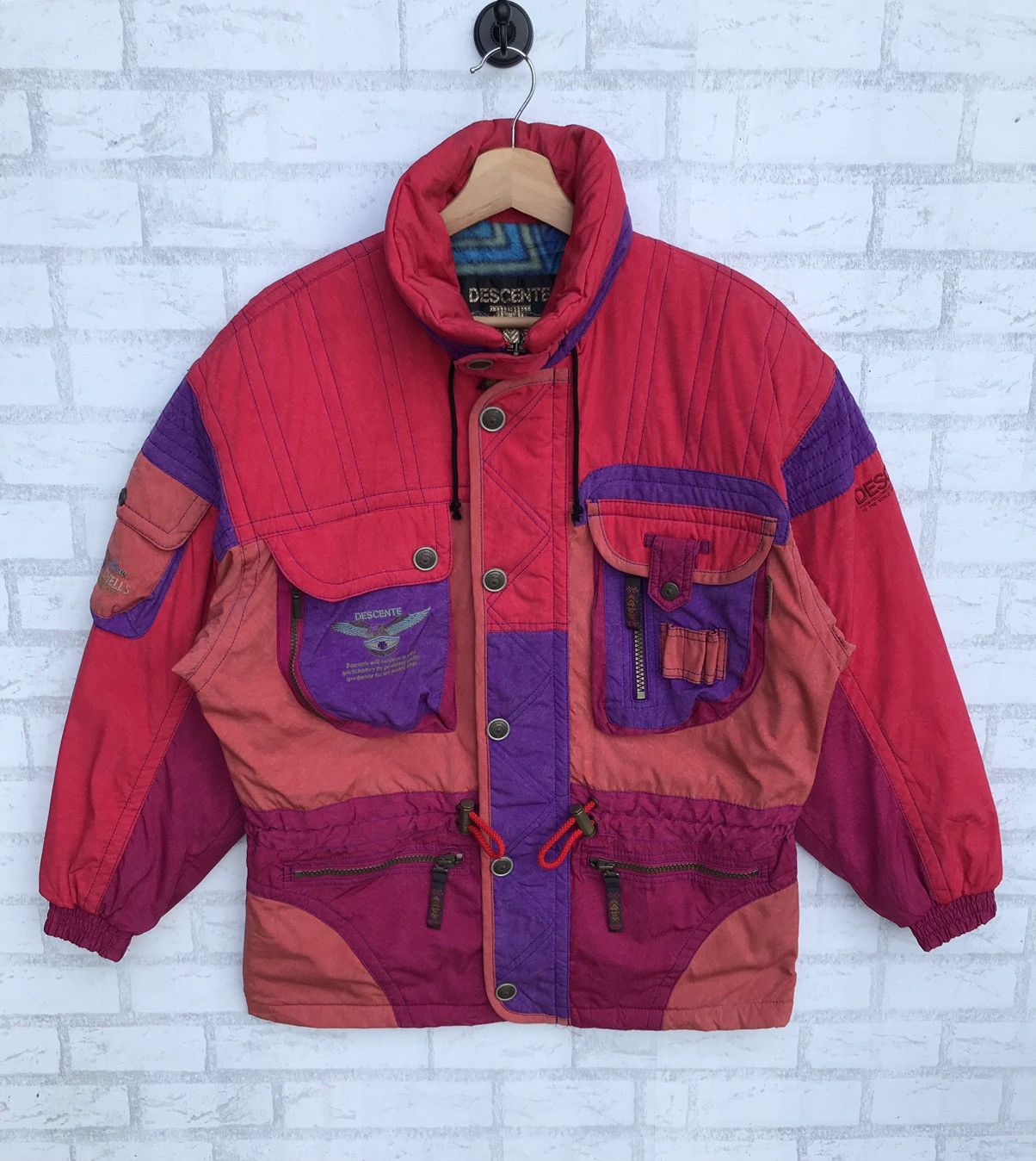 Descente × Vintage Descente Ski Bomber Jacket Size US L / EU 52-54 / 3 - 1 Thumbnail