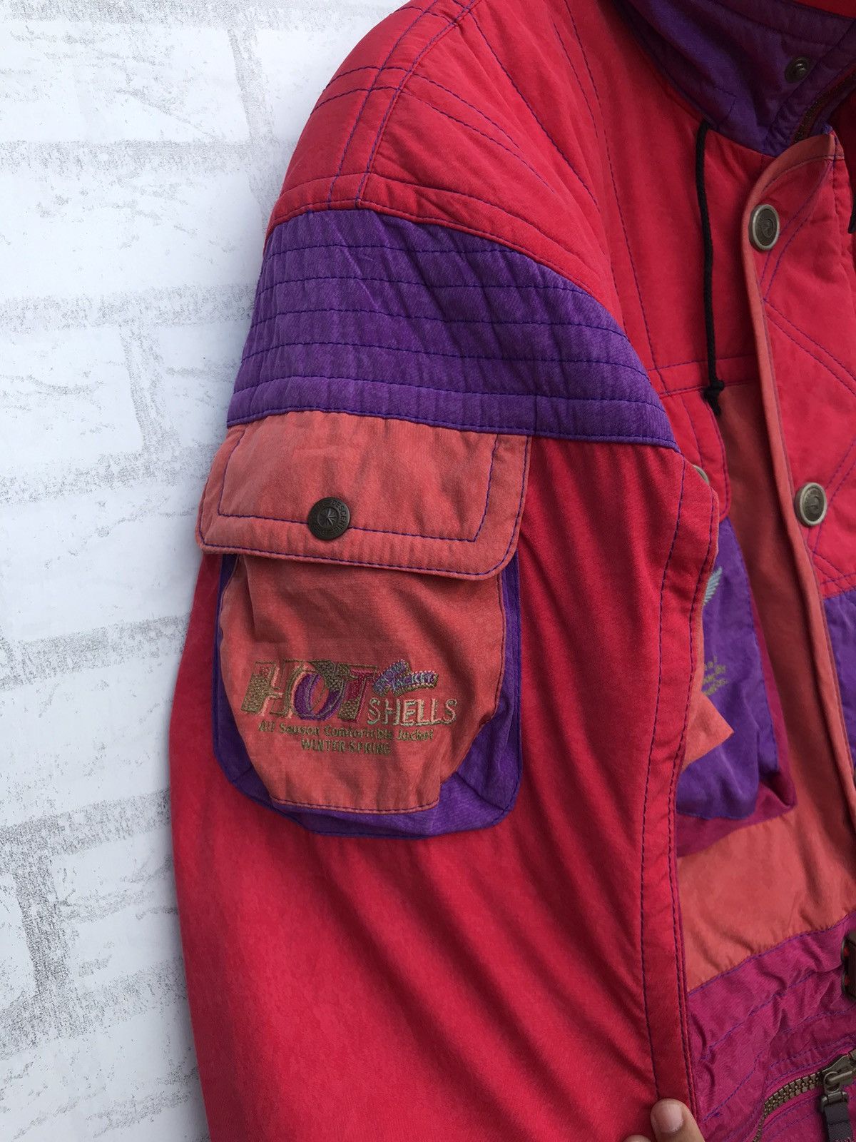 Descente × Vintage Descente Ski Bomber Jacket Size US L / EU 52-54 / 3 - 13 Thumbnail
