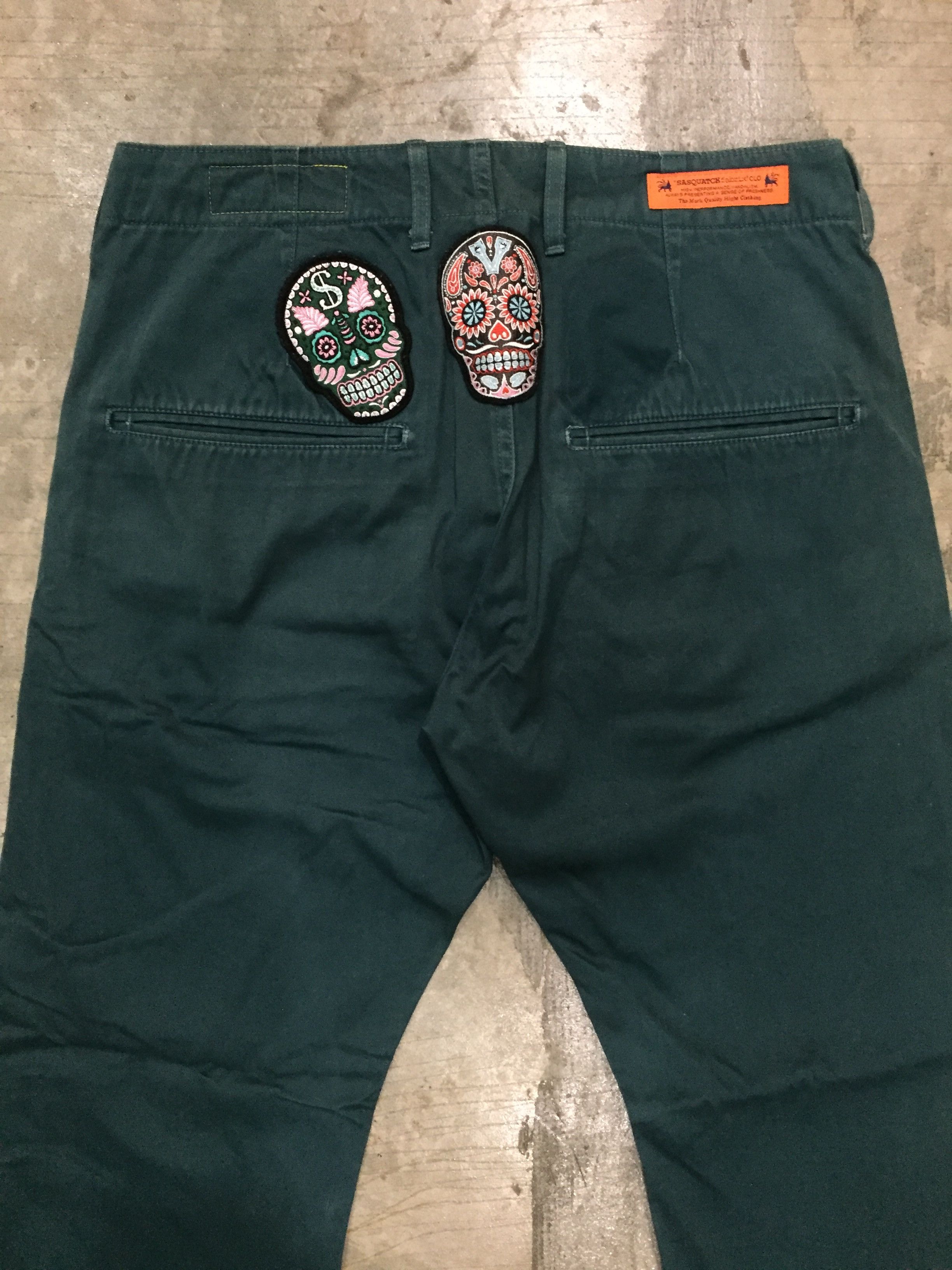 Needles × Sasquatchfabrix 08SS Fancy Skull pants Size US 31 - 3 Thumbnail