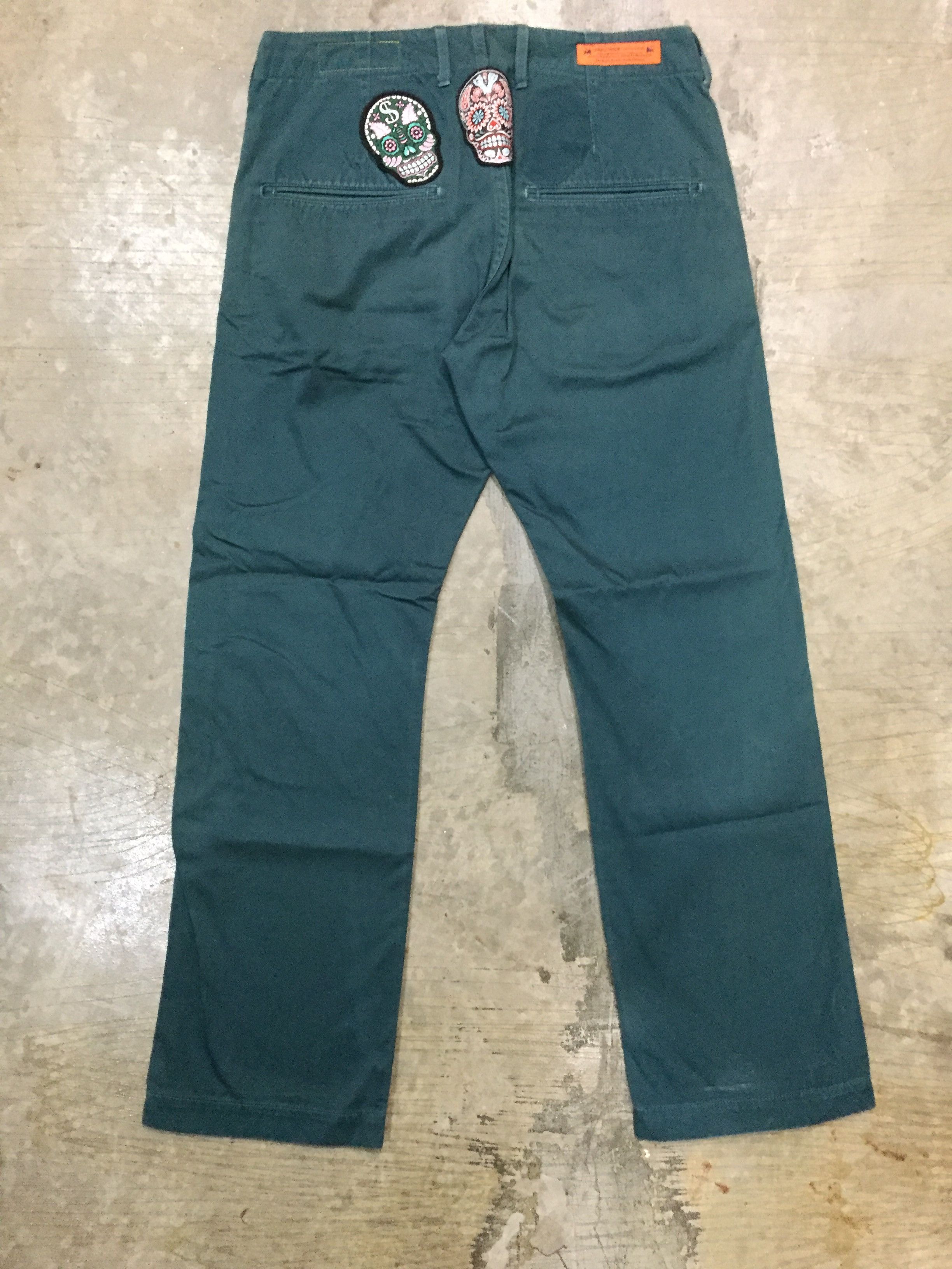 Needles × Sasquatchfabrix 08SS Fancy Skull pants Size US 31 - 2 Thumbnail