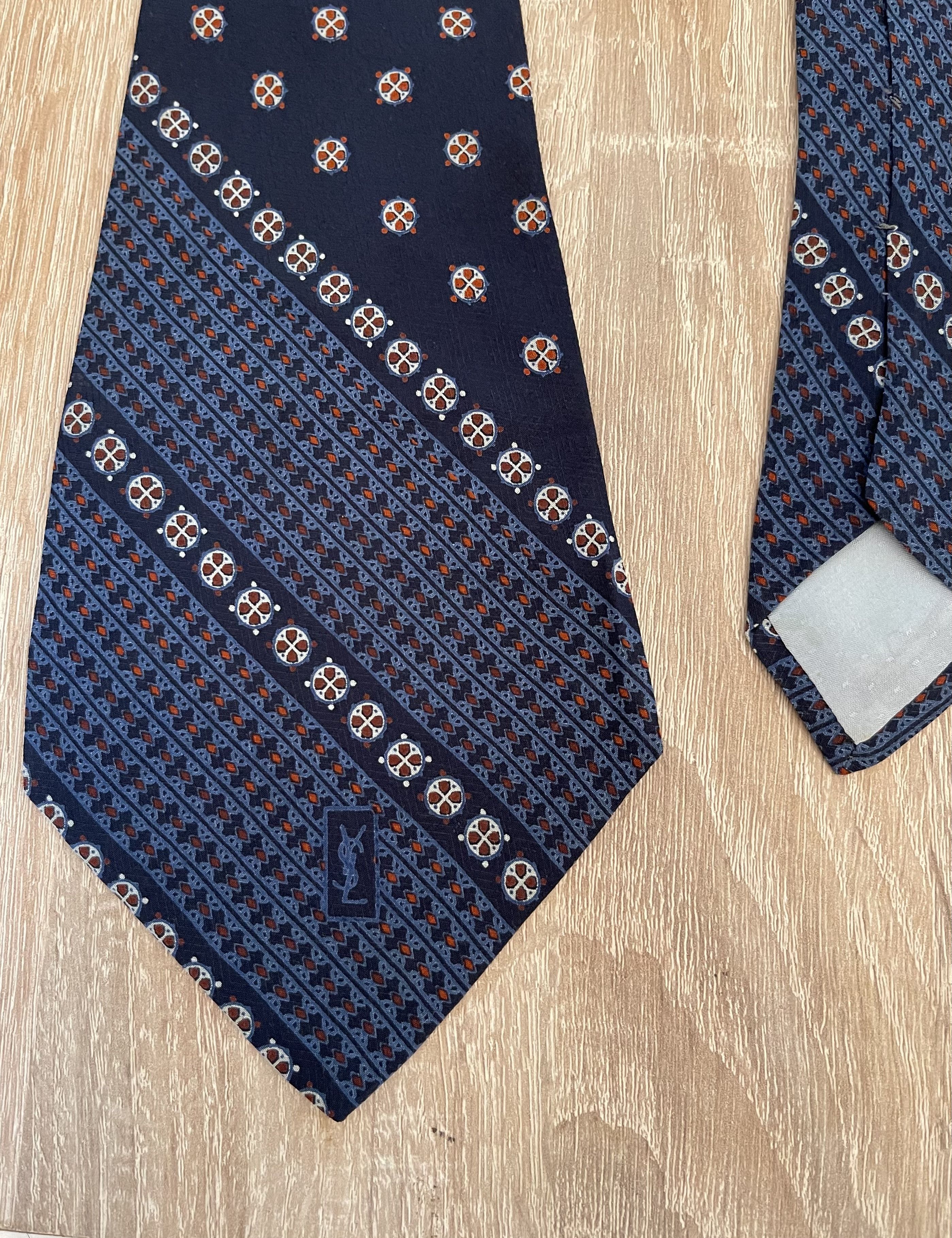 Yves Saint Laurent 🔥 2 x Yves Saint Laurent YSL silk Ties Size ONE SIZE - 4 Thumbnail