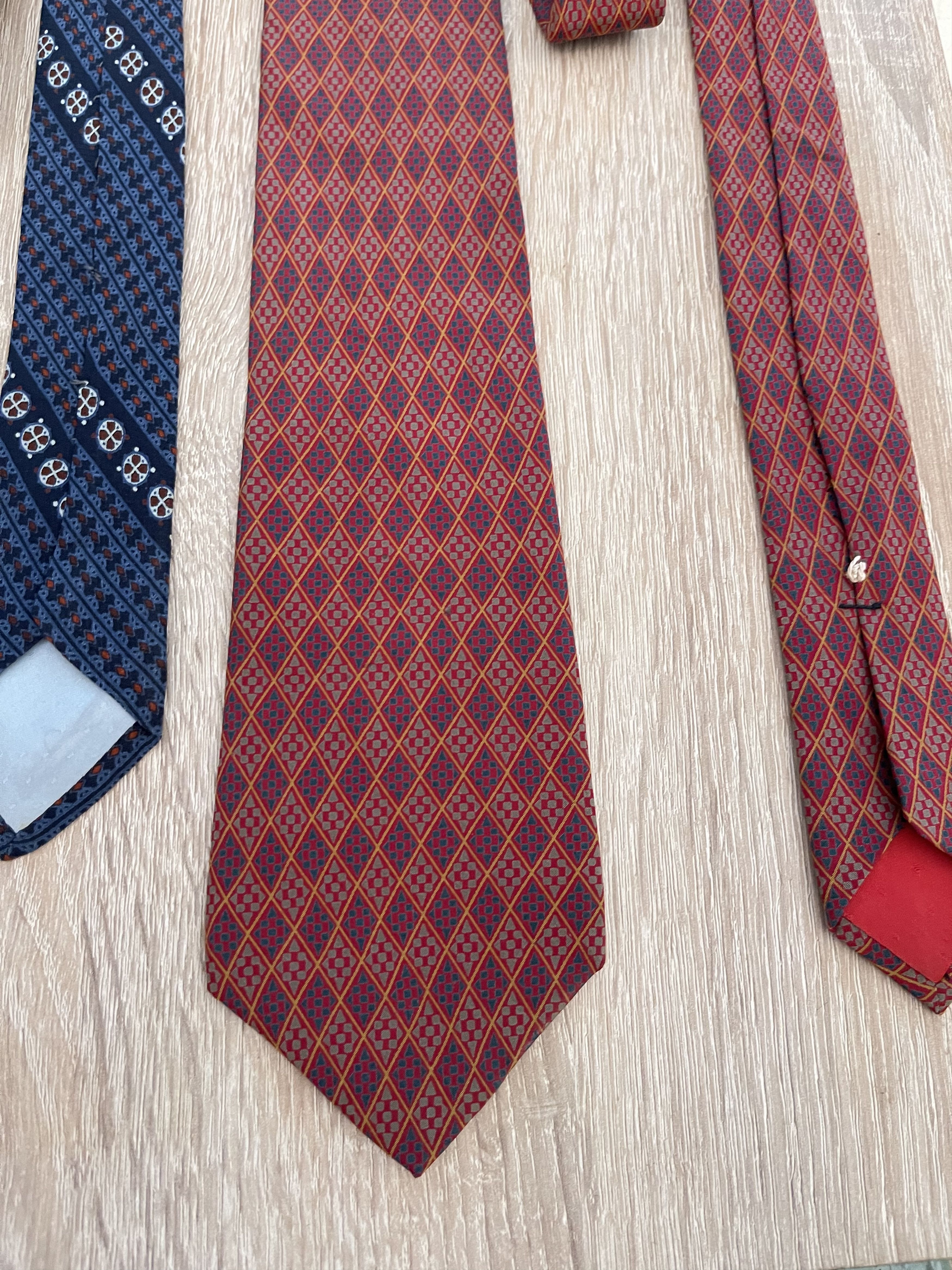Yves Saint Laurent 🔥 2 x Yves Saint Laurent YSL silk Ties Size ONE SIZE - 5 Thumbnail