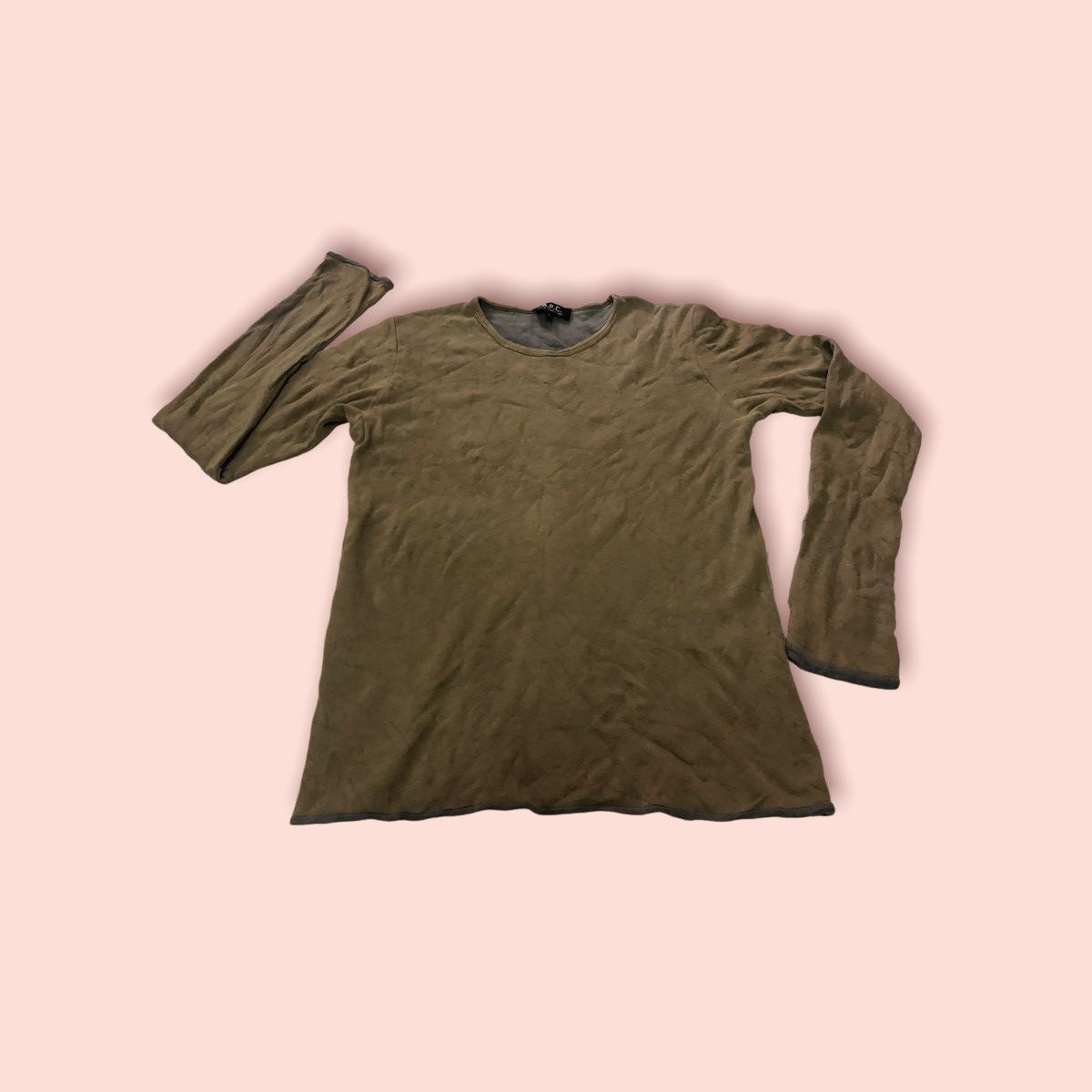 Vintage APC Long Sleeve Shirt 2 Layer