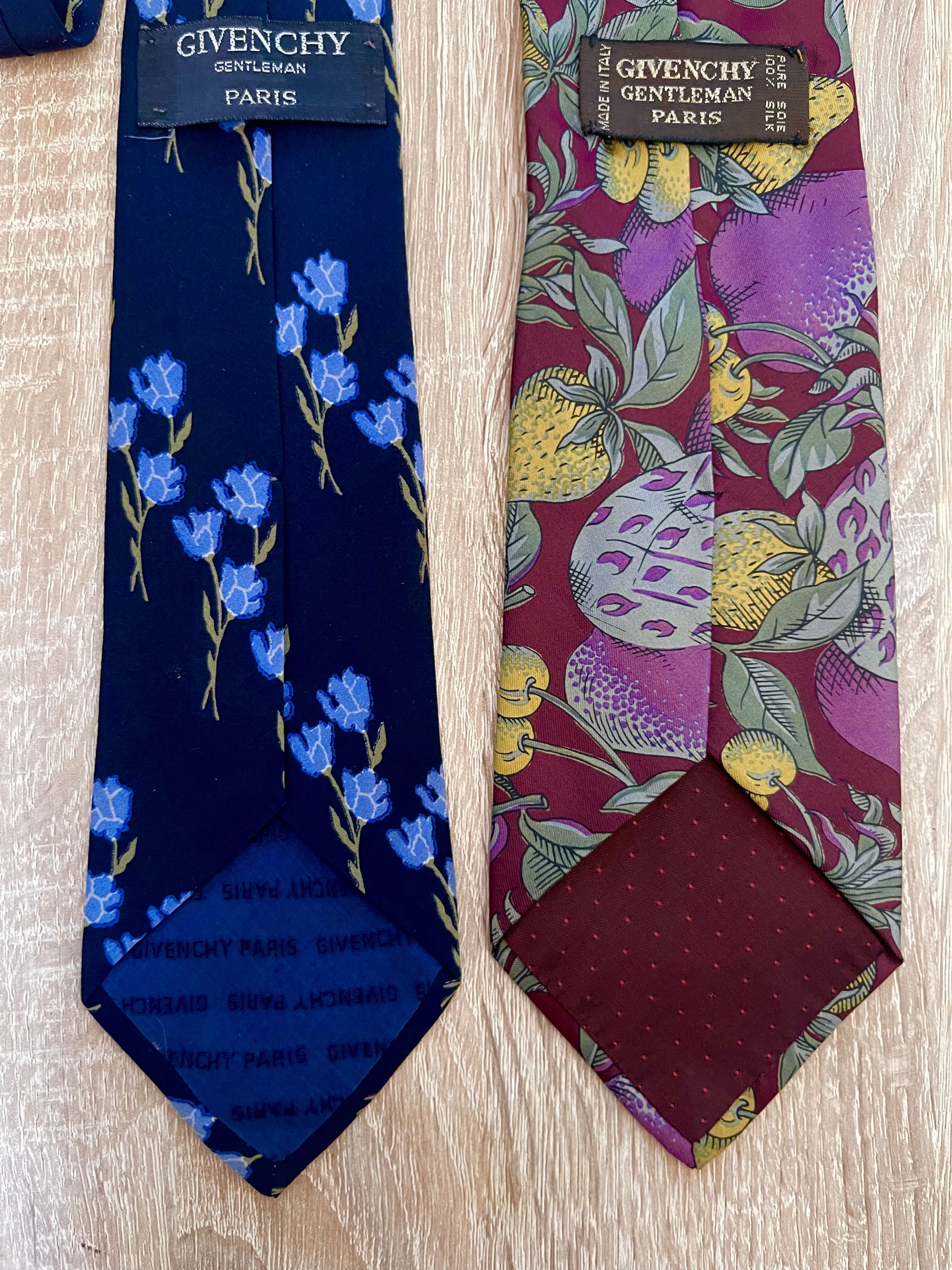 Givenchy 🔥 bundle 2 x Givenchy Gentlemen combo silk Ties Size ONE SIZE - 3 Thumbnail
