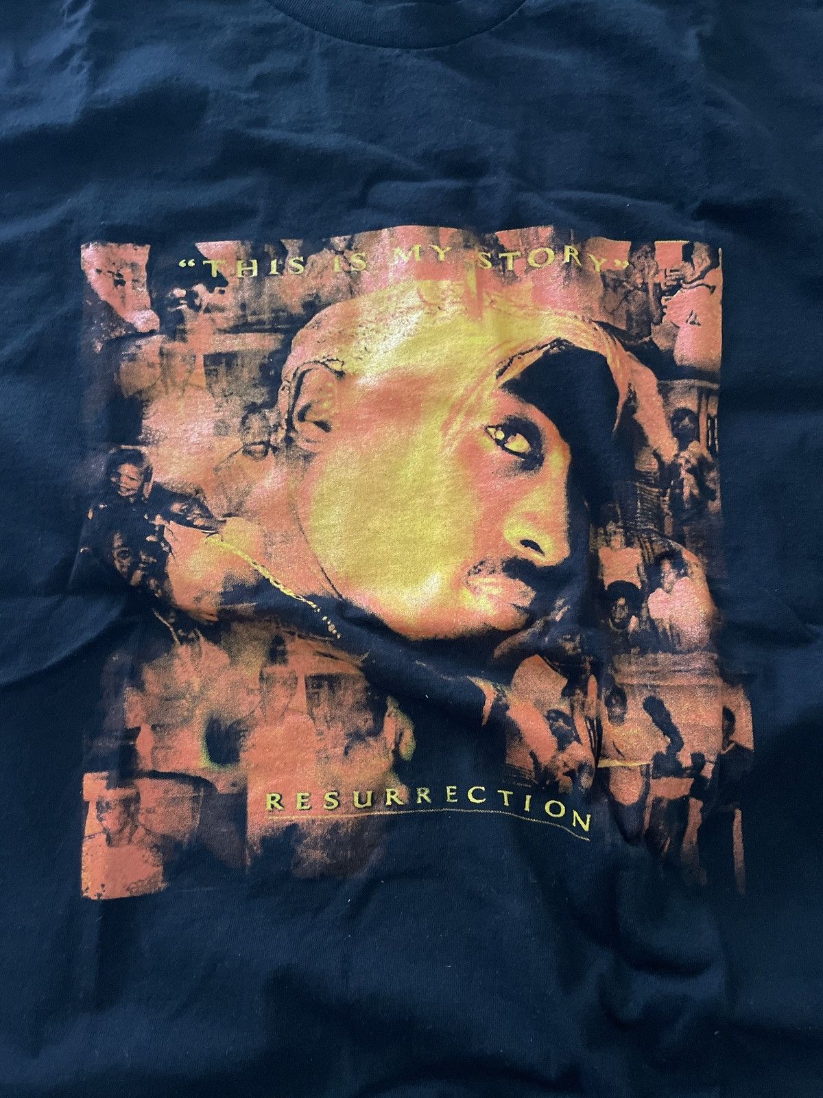 Vintage Tupac resurrection tshirt | Grailed