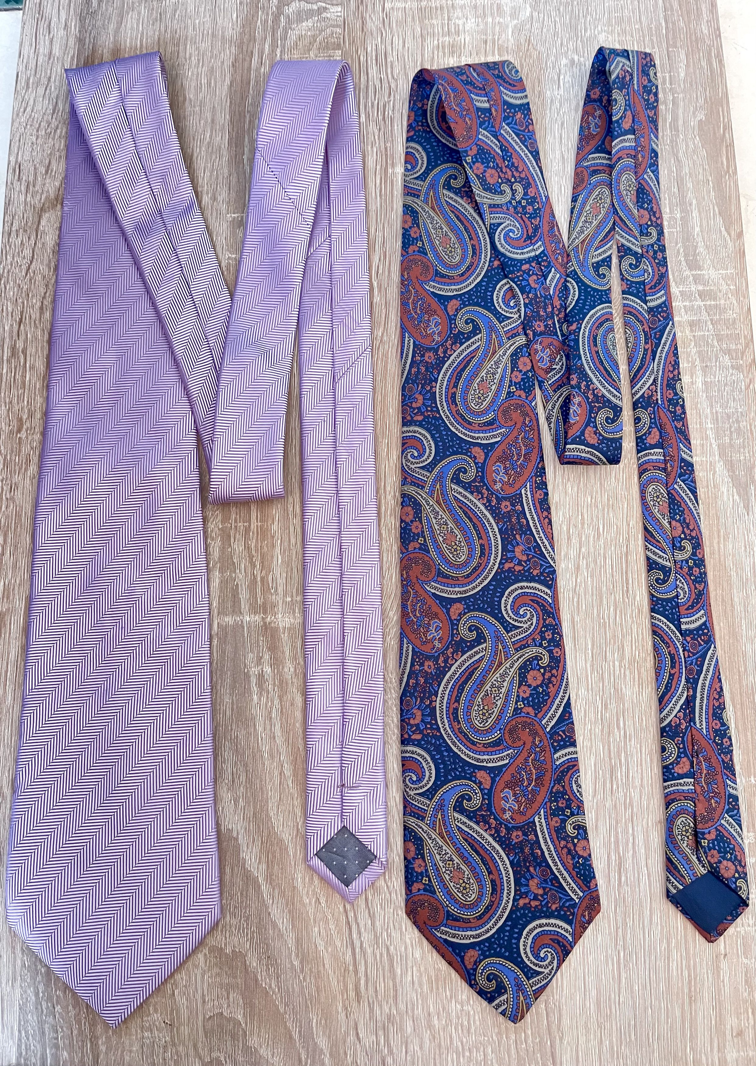 Cerruti 1881 🔥 2 x Cerruti 1881 silk Ties France Size ONE SIZE - 1 Thumbnail