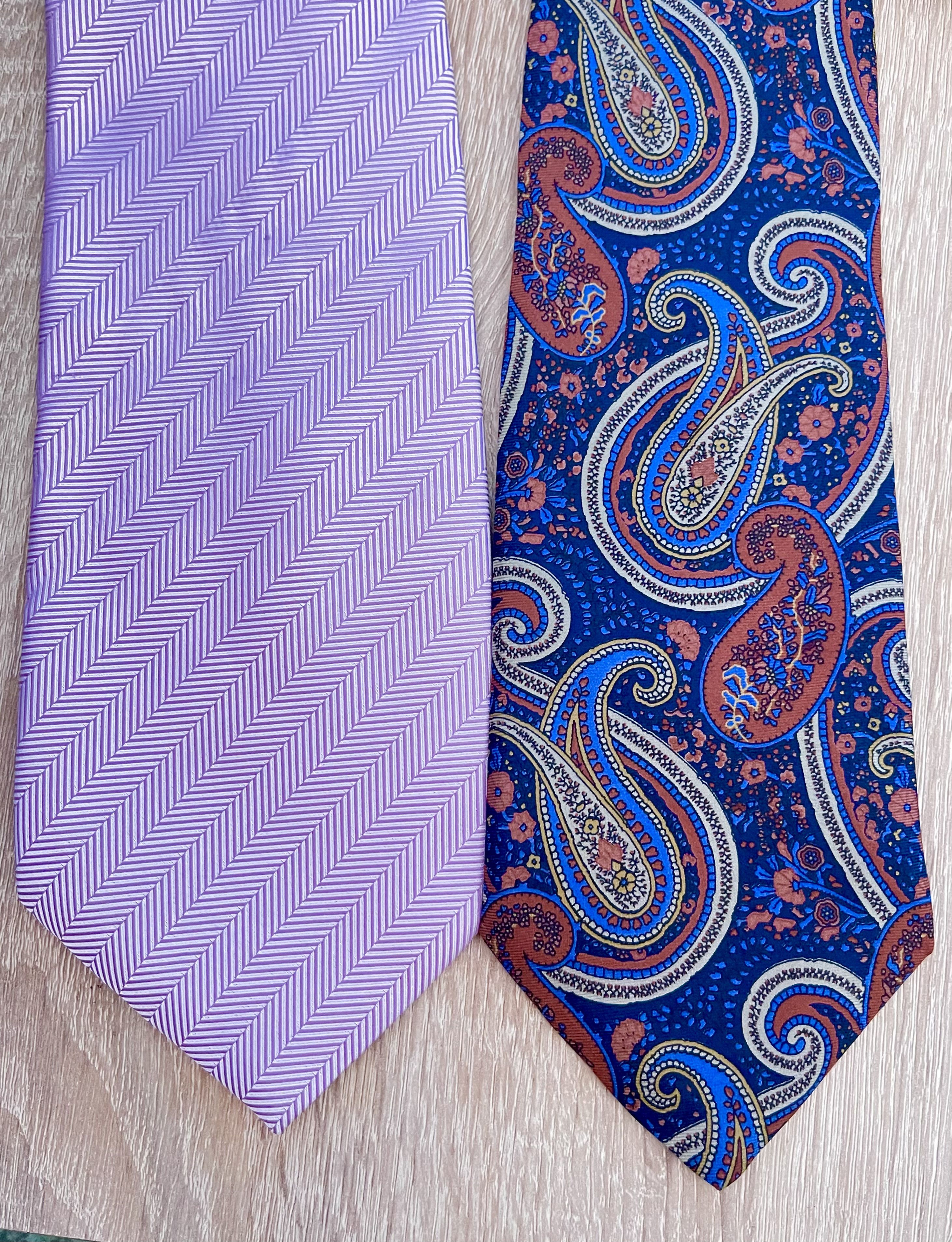 Cerruti 1881 🔥 2 x Cerruti 1881 silk Ties France Size ONE SIZE - 4 Thumbnail