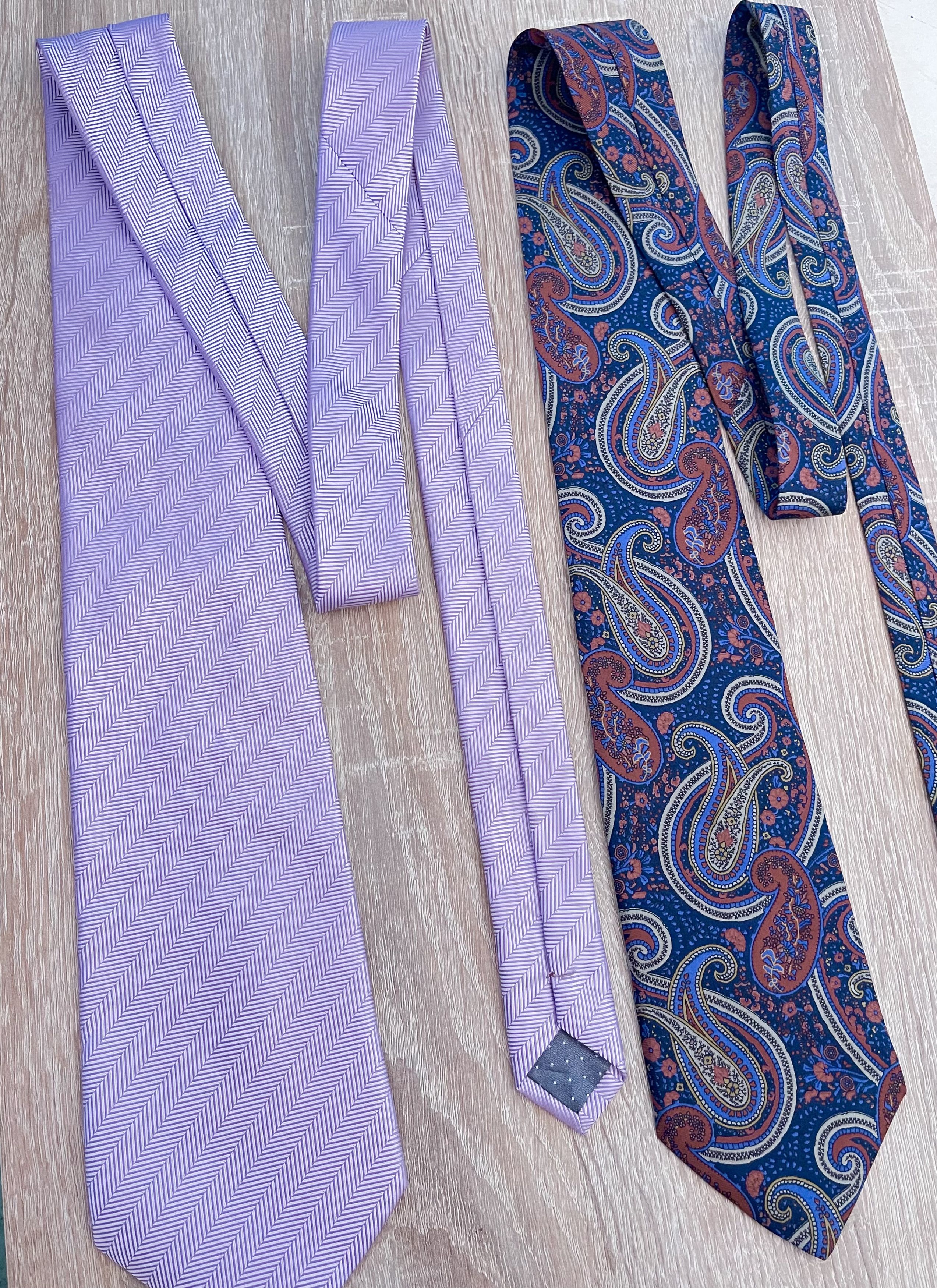 Cerruti 1881 🔥 2 x Cerruti 1881 silk Ties France Size ONE SIZE - 3 Thumbnail