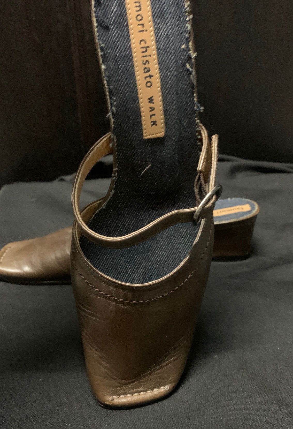 Issey Miyake VINTAGE TSUMORI CHISATO ISSEY MIYKE LEATHER SANDALS Size US 6 / IT 36 - 5 Thumbnail