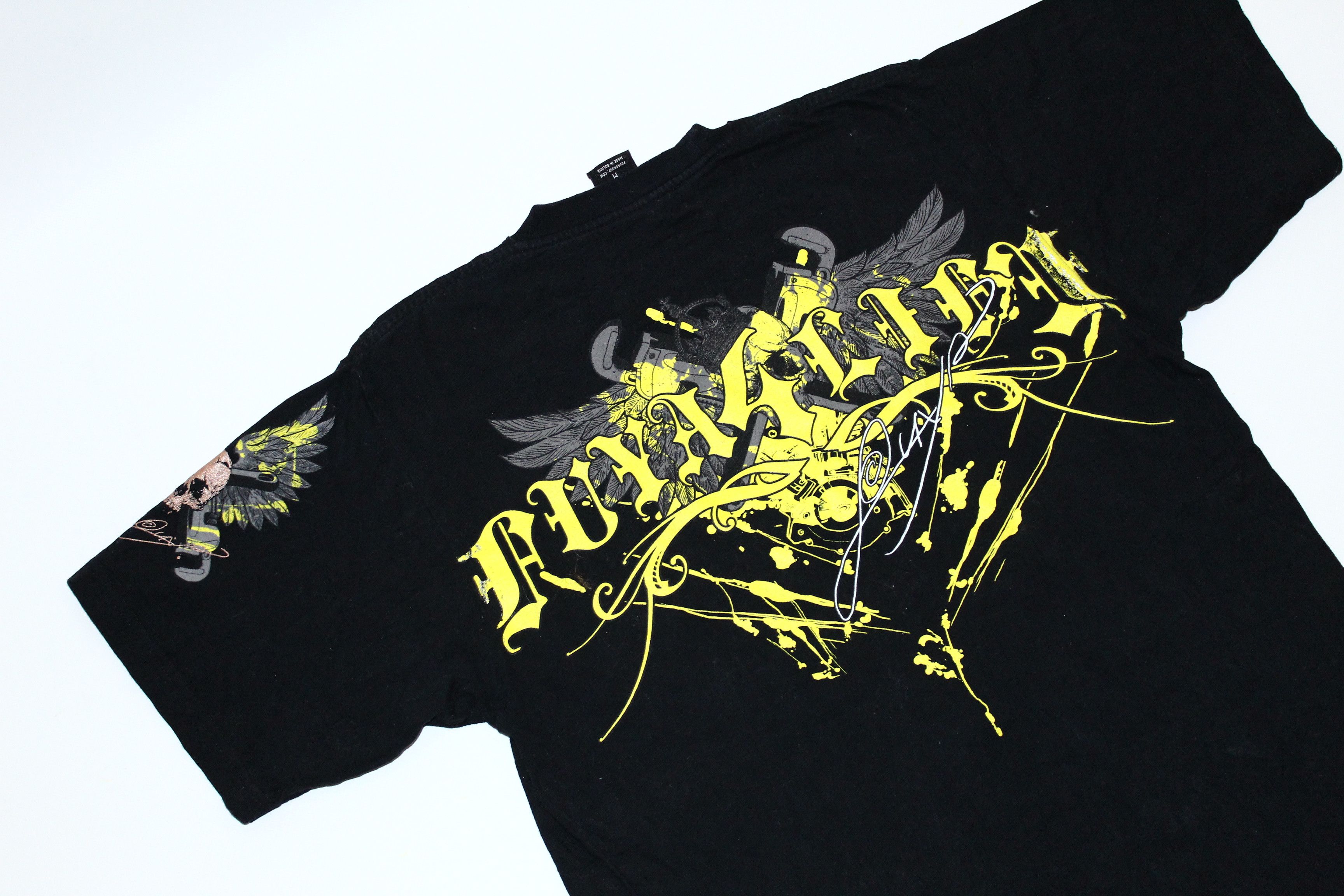 14th Addiction VTG💥 90s FUYA 4 LIFE abstract poem baggy t-shirt Size US M / EU 48-50 / 2 - 6 Thumbnail