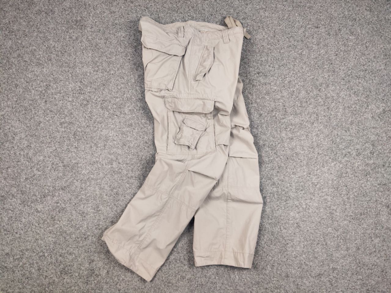 Japanese Brand Vintage Japan Multi Pocket Cargo Pants Gray Travis Scott Size US 34 / EU 50 - 15 Thumbnail
