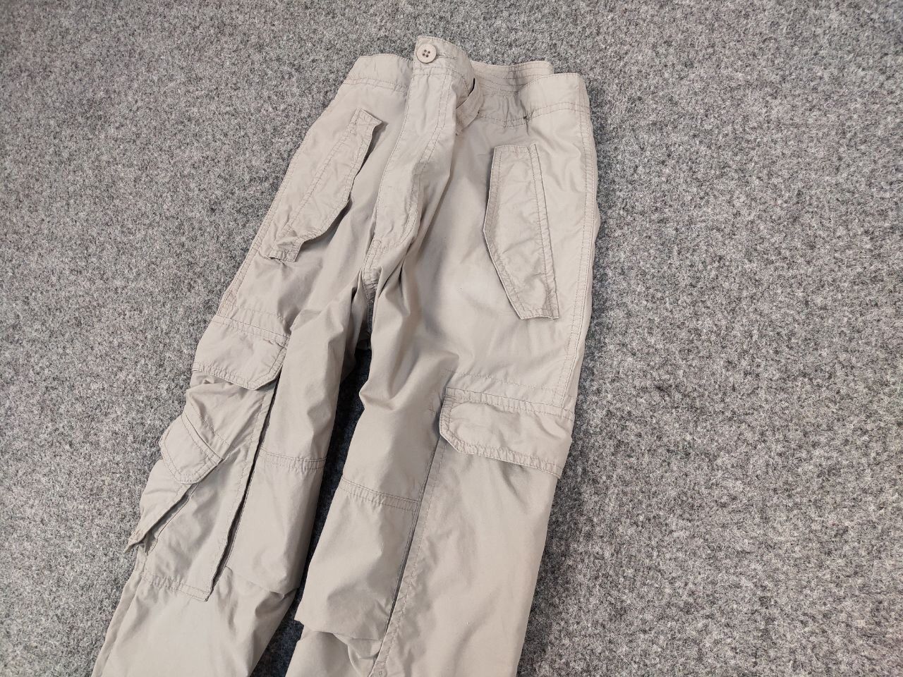 Japanese Brand Vintage Japan Multi Pocket Cargo Pants Gray Travis Scott Size US 34 / EU 50 - 4 Thumbnail