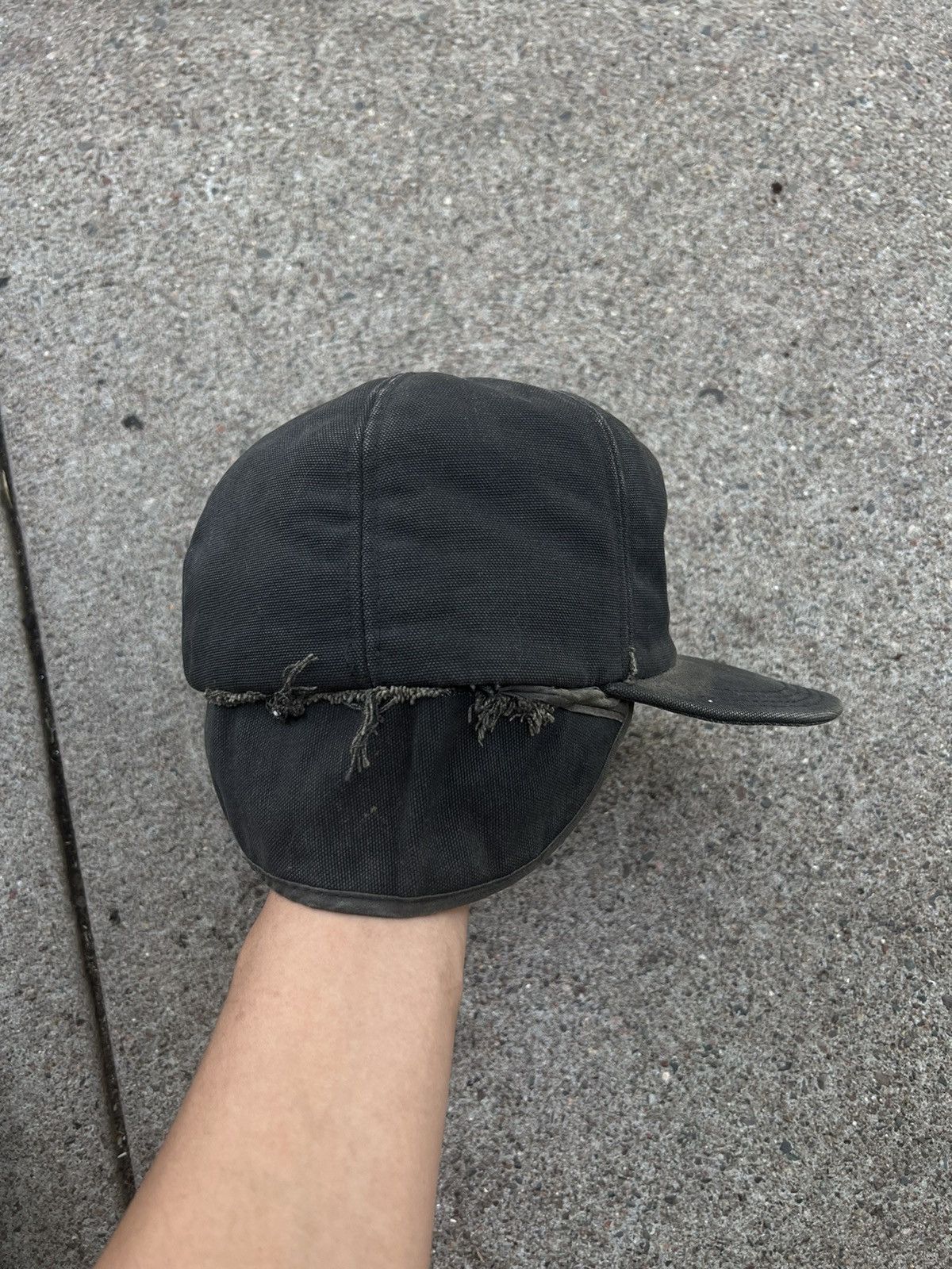 Carhartt × Vintage Vintage Carhartt Thermal Fitted Hunting Hat Size ONE SIZE - 2 Thumbnail