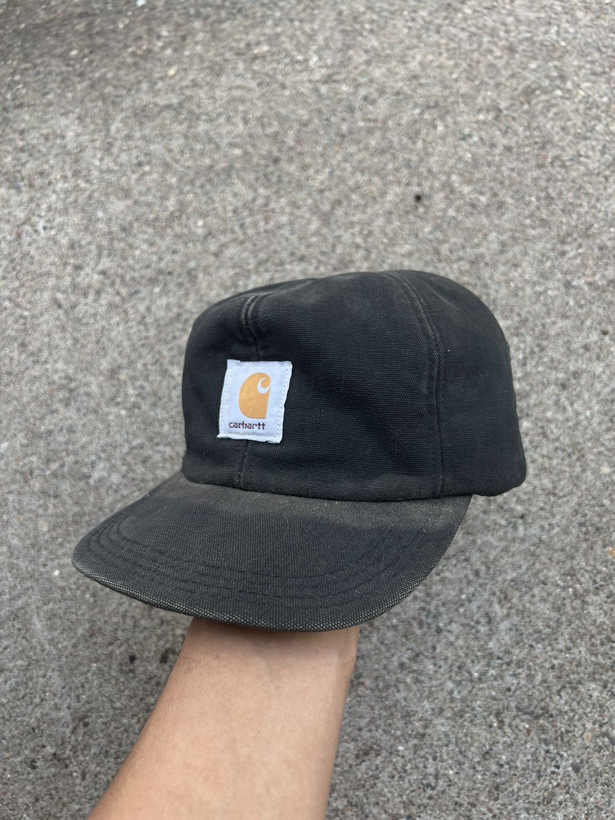 Carhartt × Vintage Vintage Carhartt Thermal Fitted Hunting Hat Size ONE SIZE - 4 Thumbnail