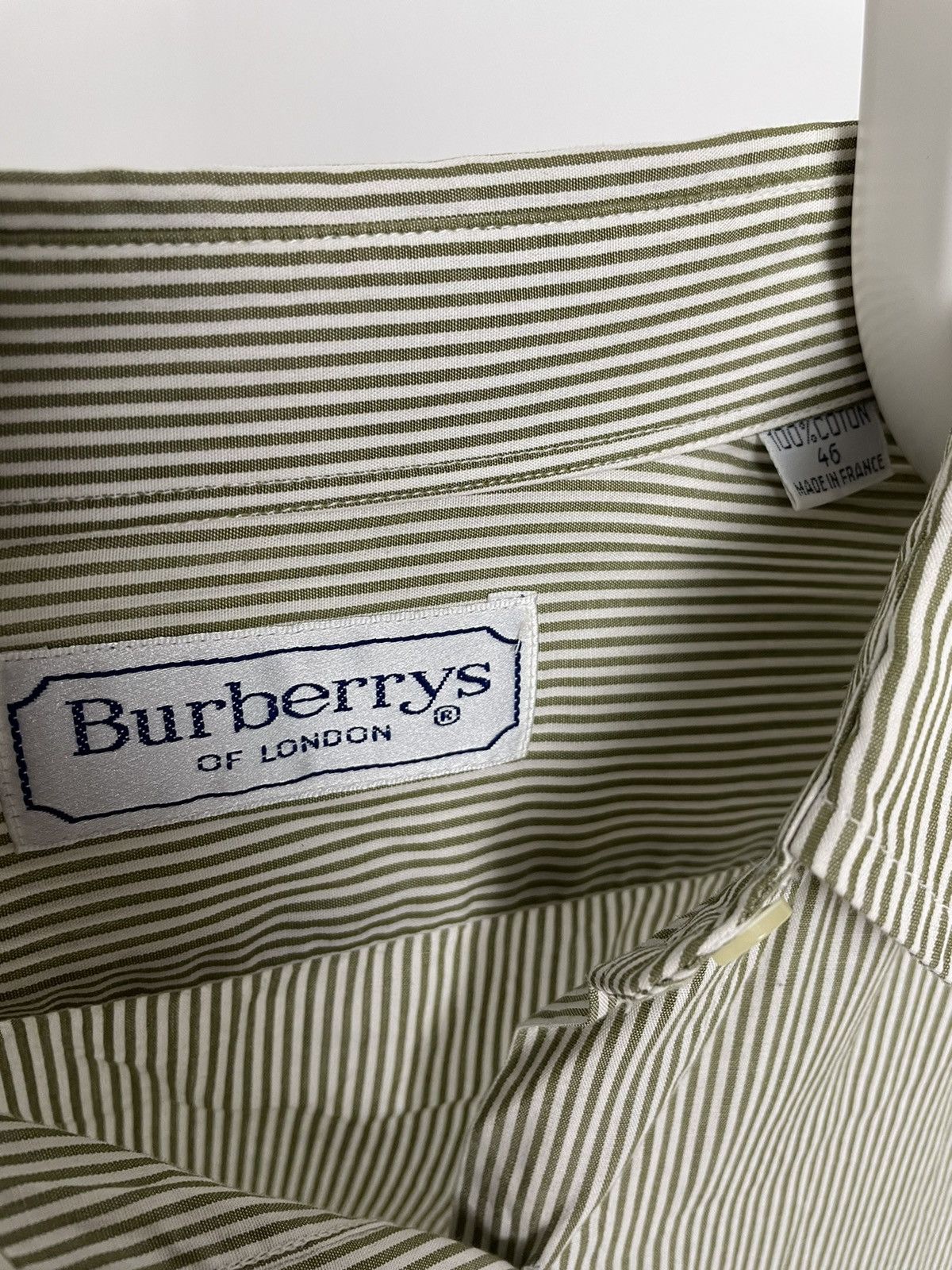 Burberry Burberrys London striped button shirt vintage Size US M / EU 48-50 / 2 - 8 Thumbnail