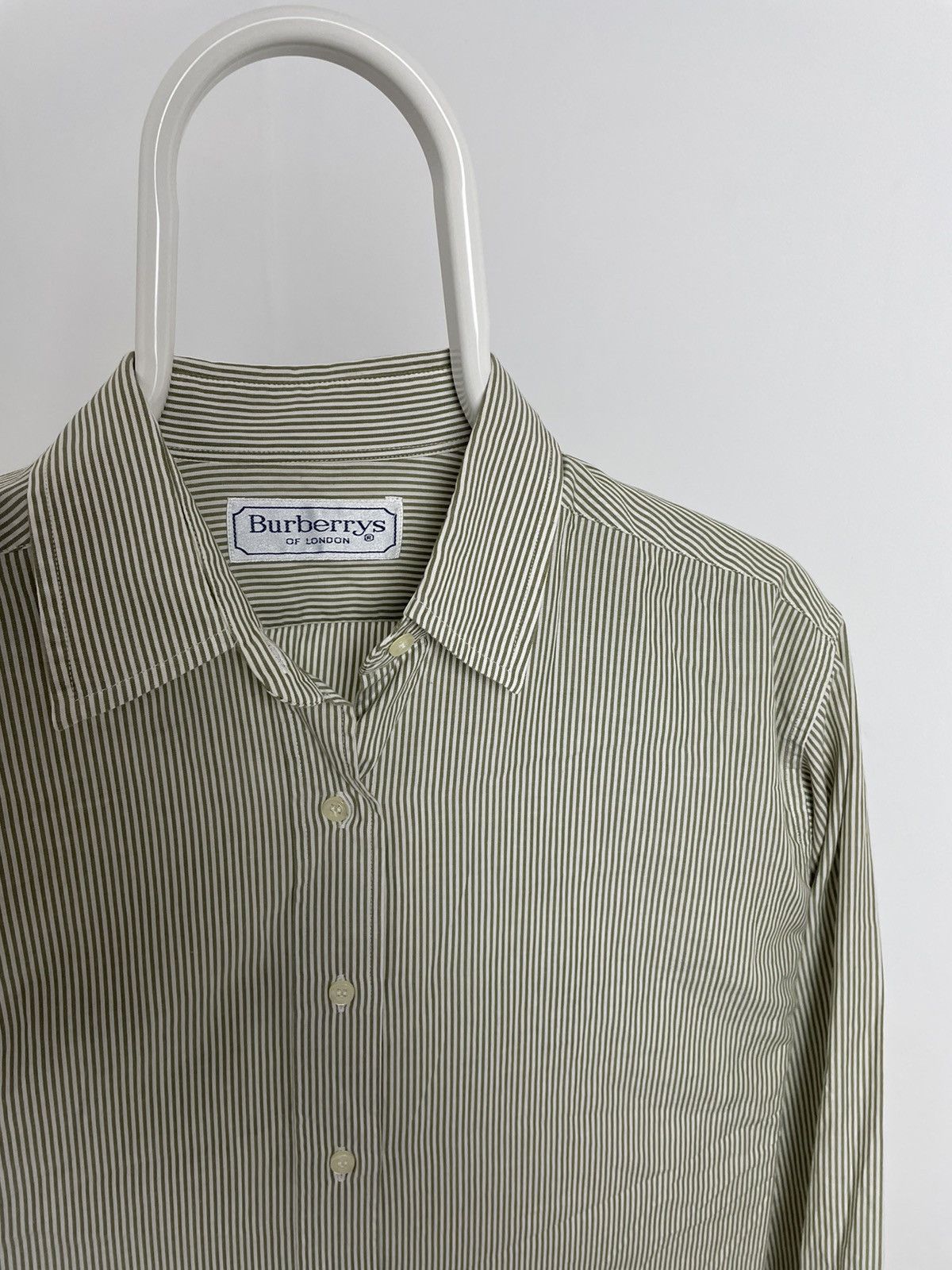 Burberry Burberrys London striped button shirt vintage Size US M / EU 48-50 / 2 - 7 Thumbnail
