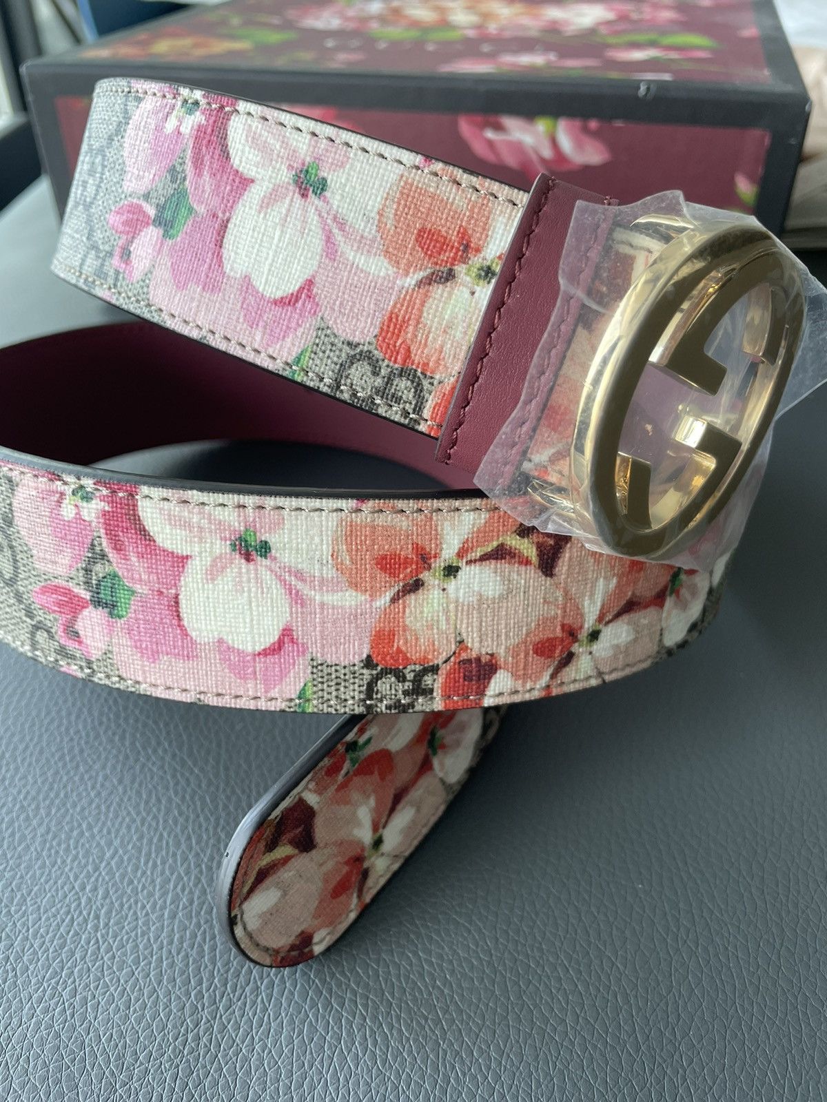 Gucci Limited SuperRunway Rare Brand New 80cm Floral GG Logo Belt Size ONE SIZE - 12 Thumbnail