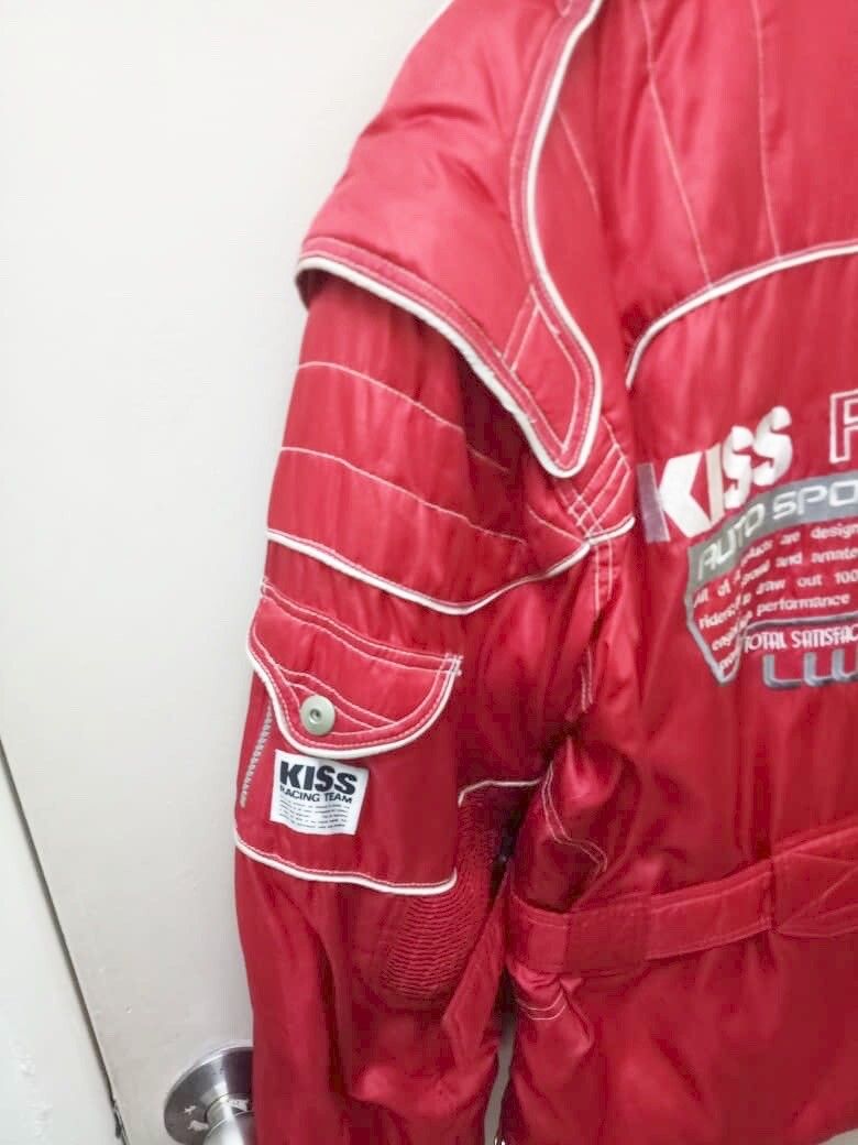 Japanese Brand Kiss Racing Team Jacket Embroidered Logo Size XL Size US XL / EU 56 / 4 - 9 Thumbnail