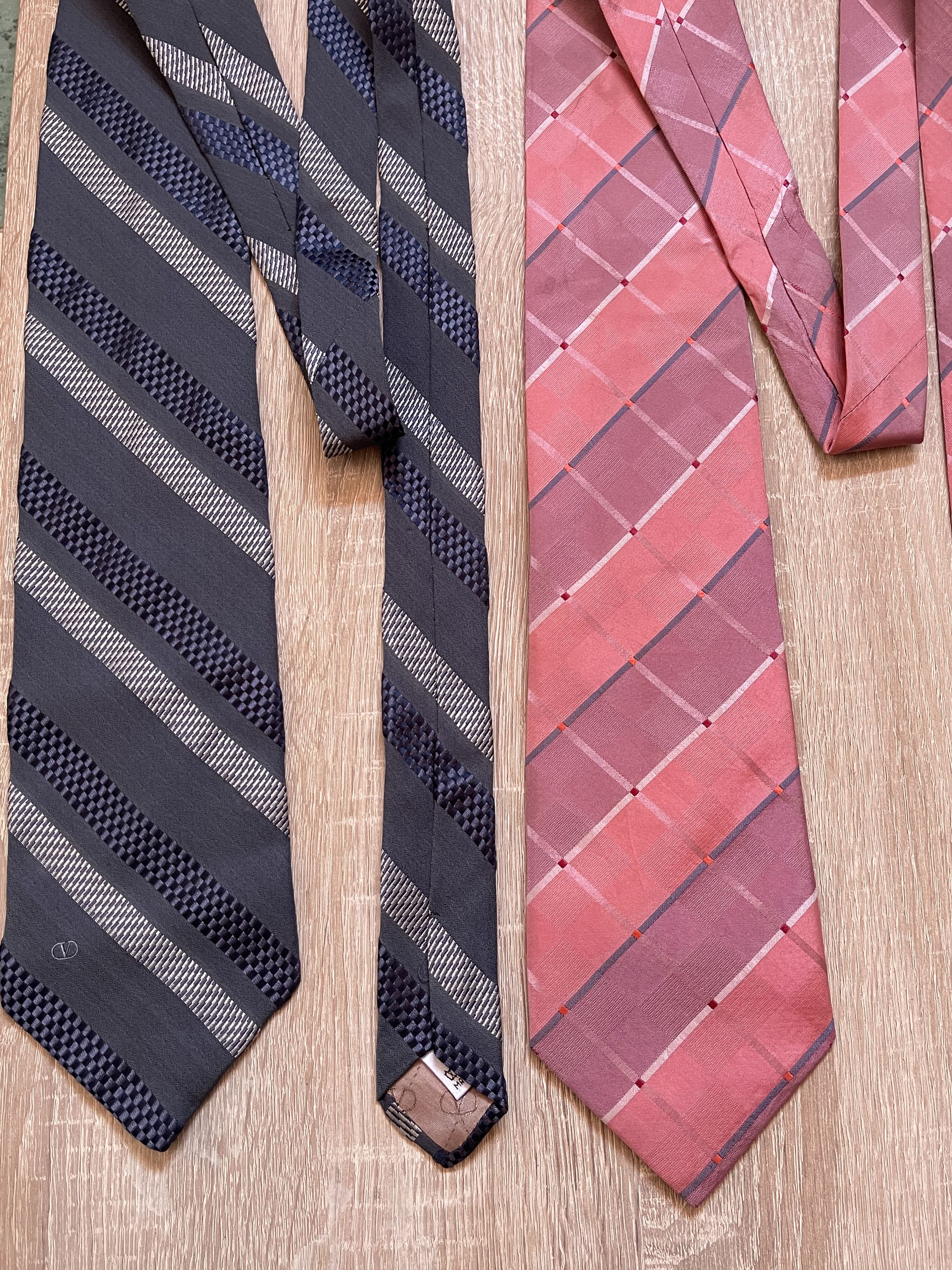 Valentino 🔥 2 x Valentino Garavani Kenzo combo silk Ties Size ONE SIZE - 1 Thumbnail