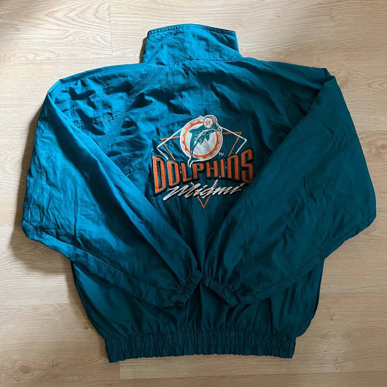Logo 7 × NFL × Vintage VINTAGE MIAMI DOLPHINS 90s JACKET LOGO 7 SIZE “L” RARE Size US L / EU 52-54 / 3 - 8 Thumbnail