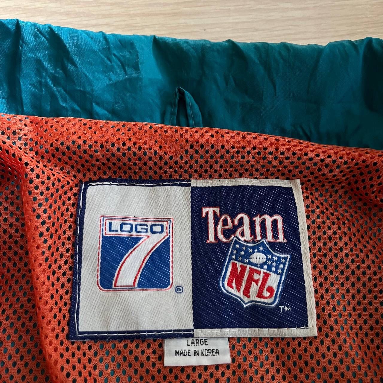 Logo 7 × NFL × Vintage VINTAGE MIAMI DOLPHINS 90s JACKET LOGO 7 SIZE “L” RARE Size US L / EU 52-54 / 3 - 4 Thumbnail
