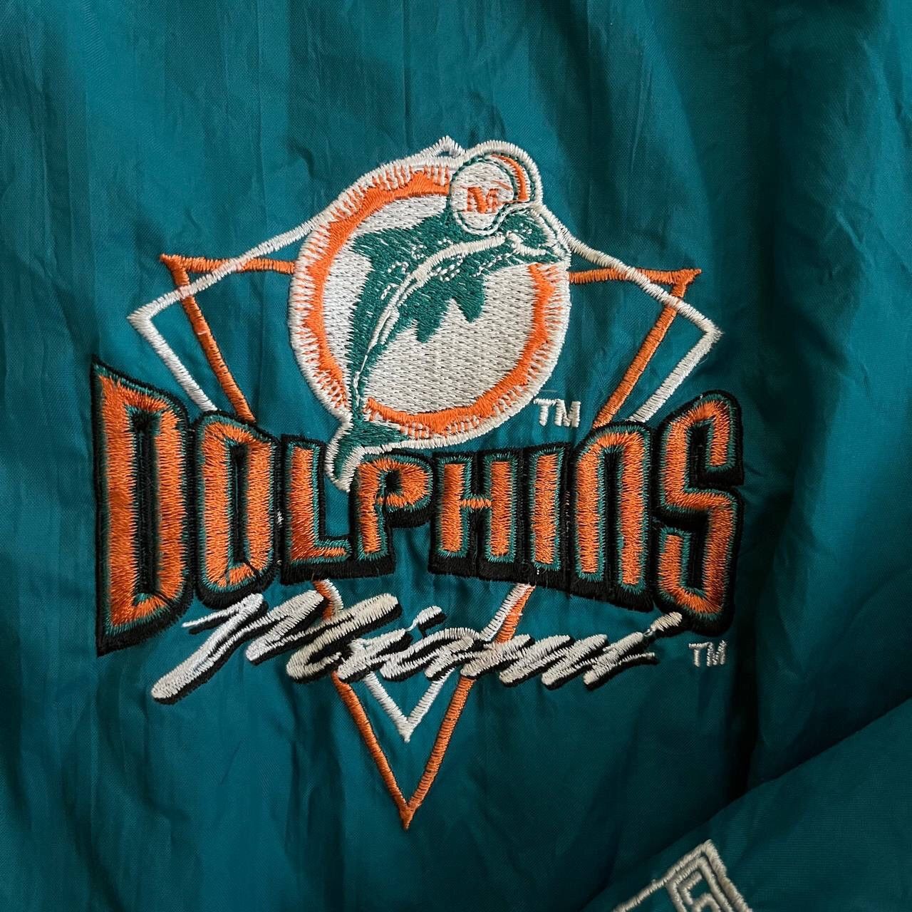 Logo 7 × NFL × Vintage VINTAGE MIAMI DOLPHINS 90s JACKET LOGO 7 SIZE “L” RARE Size US L / EU 52-54 / 3 - 9 Thumbnail