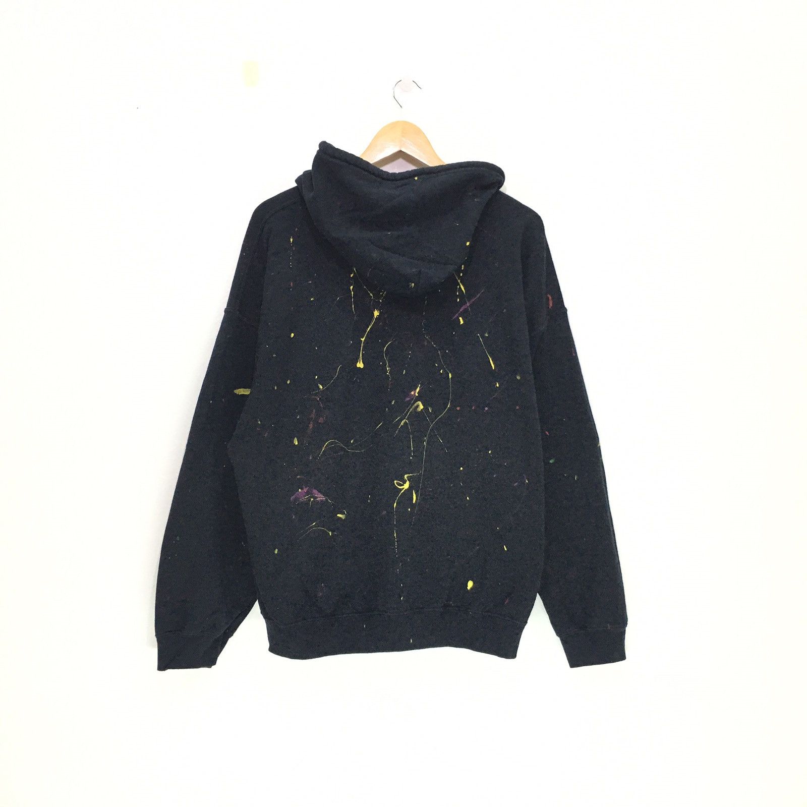 Gildan Acid Wash Paint Splated Style Vintage Gildan USA Acid Wash Size US XL / EU 56 / 4 - 2 Thumbnail