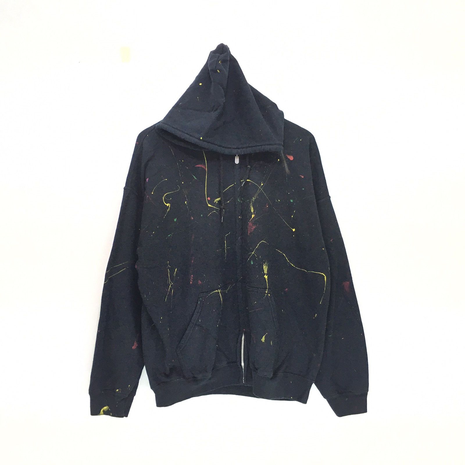 Gildan Acid Wash Paint Splated Style Vintage Gildan USA Acid Wash Size US XL / EU 56 / 4 - 4 Thumbnail