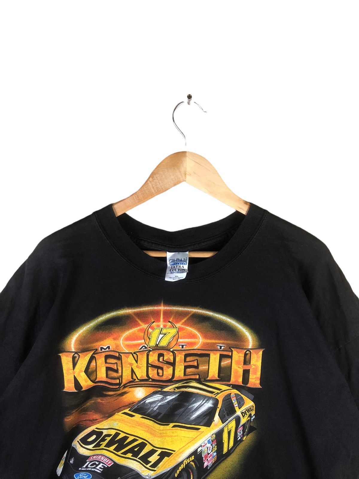 NASCAR × Vintage Vintage NASCAR Dewalt Racing Big Logo Tshirt Size US XXL / EU 58 / 5 - 5 Thumbnail