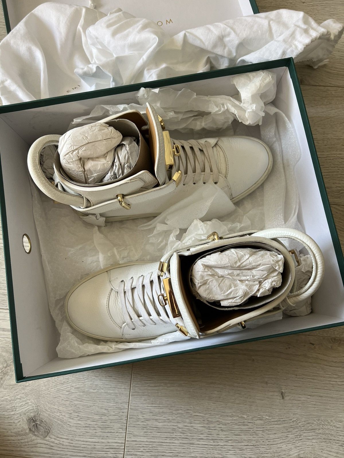 Buscemi Buscemi 100MM White Size US 8 / EU 41 - 3 Thumbnail