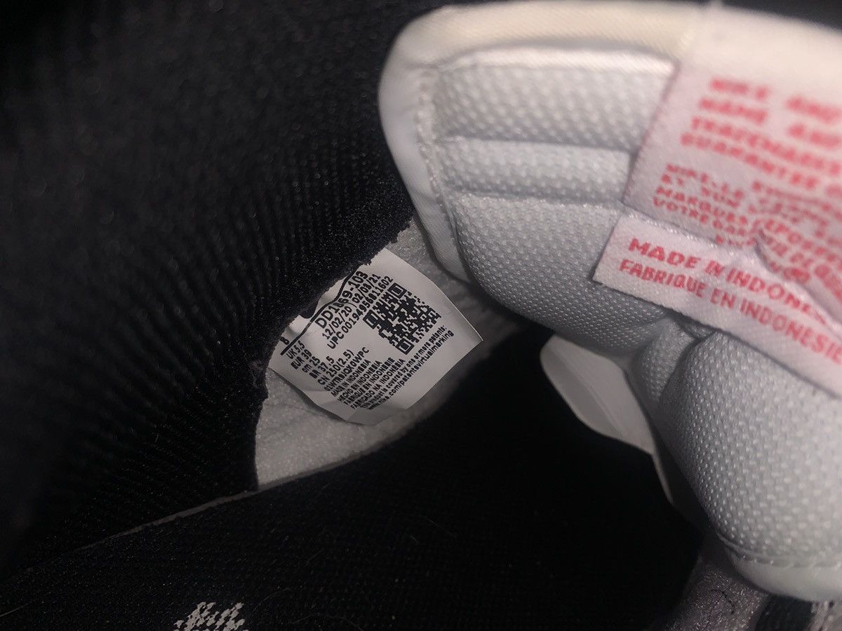 Jordan Brand × Nike NIKE DUNK HIGH WHITE/BLACK Size US 6.5 / EU 39-40 - 7 Thumbnail