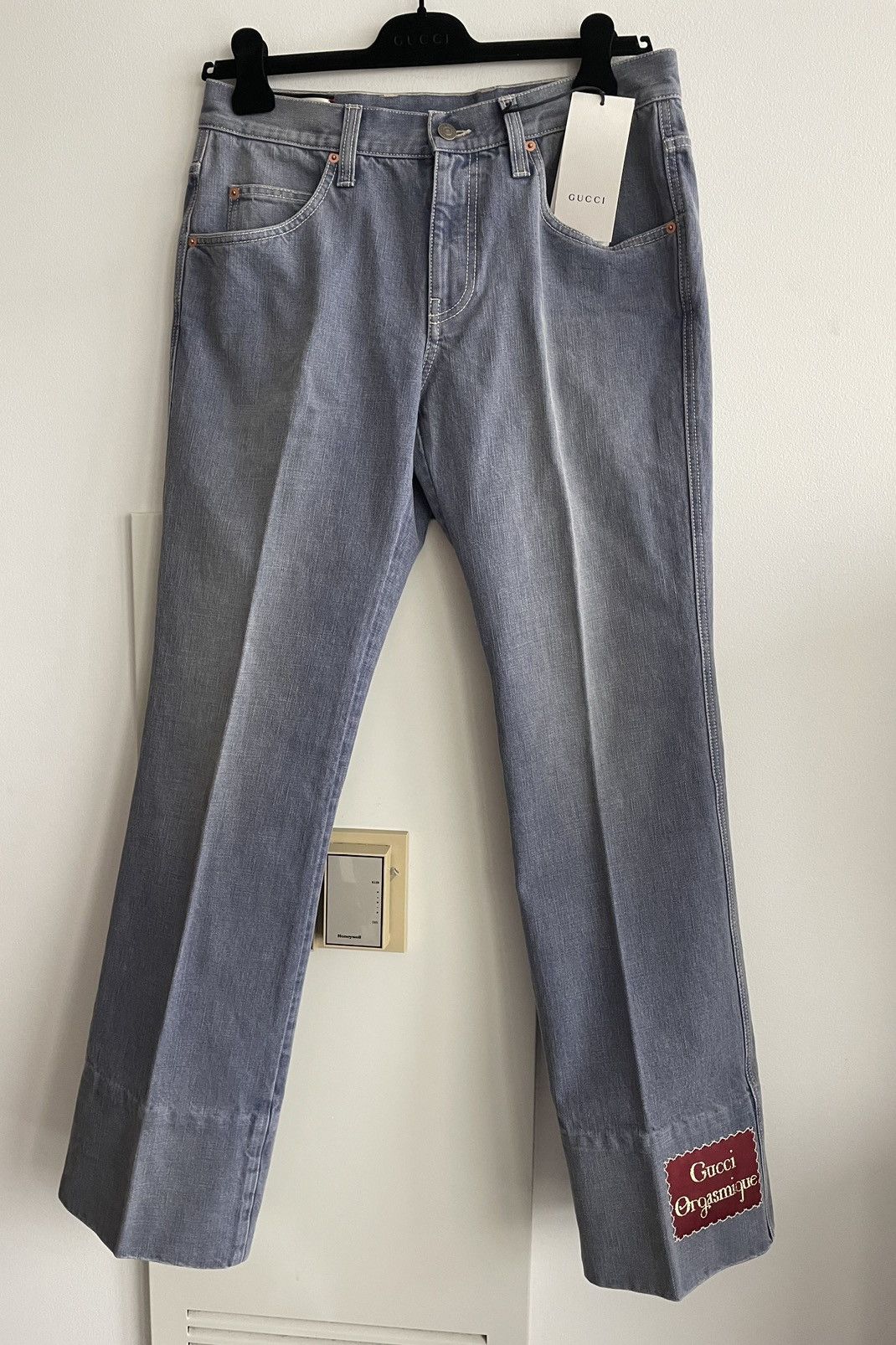 Gucci Super Runway Gucci Marble Washed Denim Jeans Brand New Size US 32 / EU 48 - 5 Thumbnail