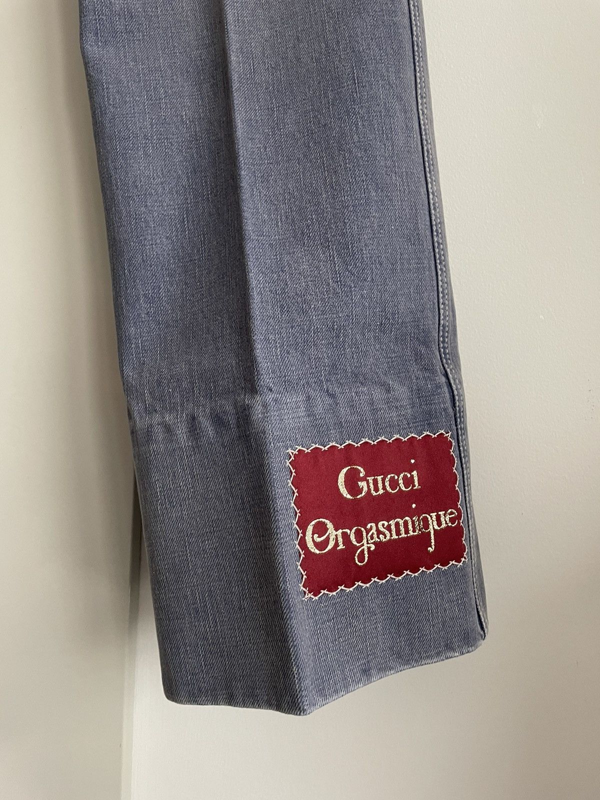 Gucci Super Runway Gucci Marble Washed Denim Jeans Brand New Size US 32 / EU 48 - 3 Thumbnail