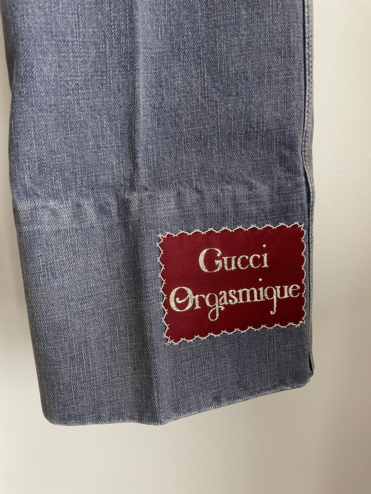 Gucci Super Runway Gucci Marble Washed Denim Jeans Brand New Size US 32 / EU 48 - 15 Thumbnail