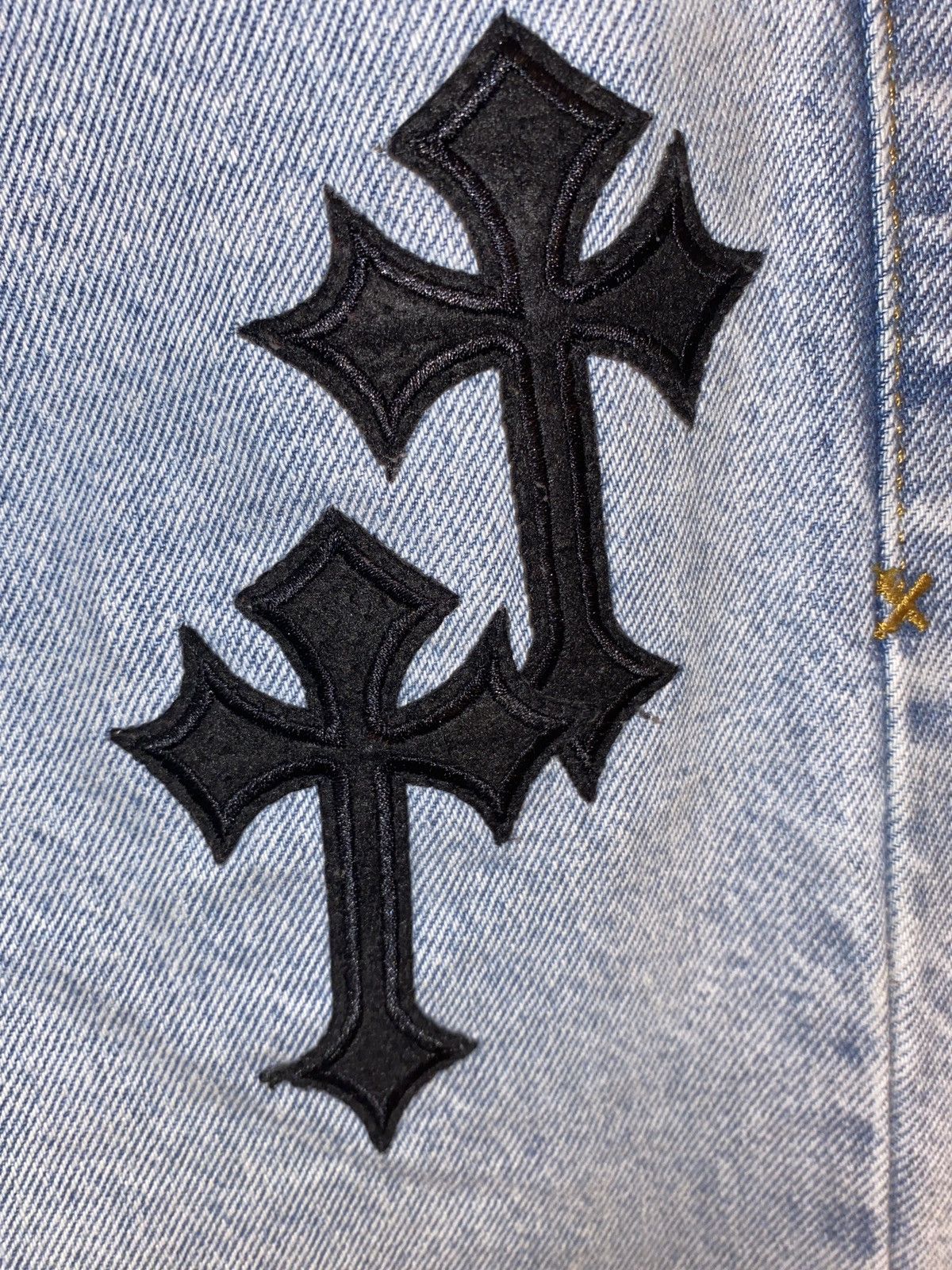 Other Cross patched jeans Size US 32 / EU 48 - 2 Thumbnail