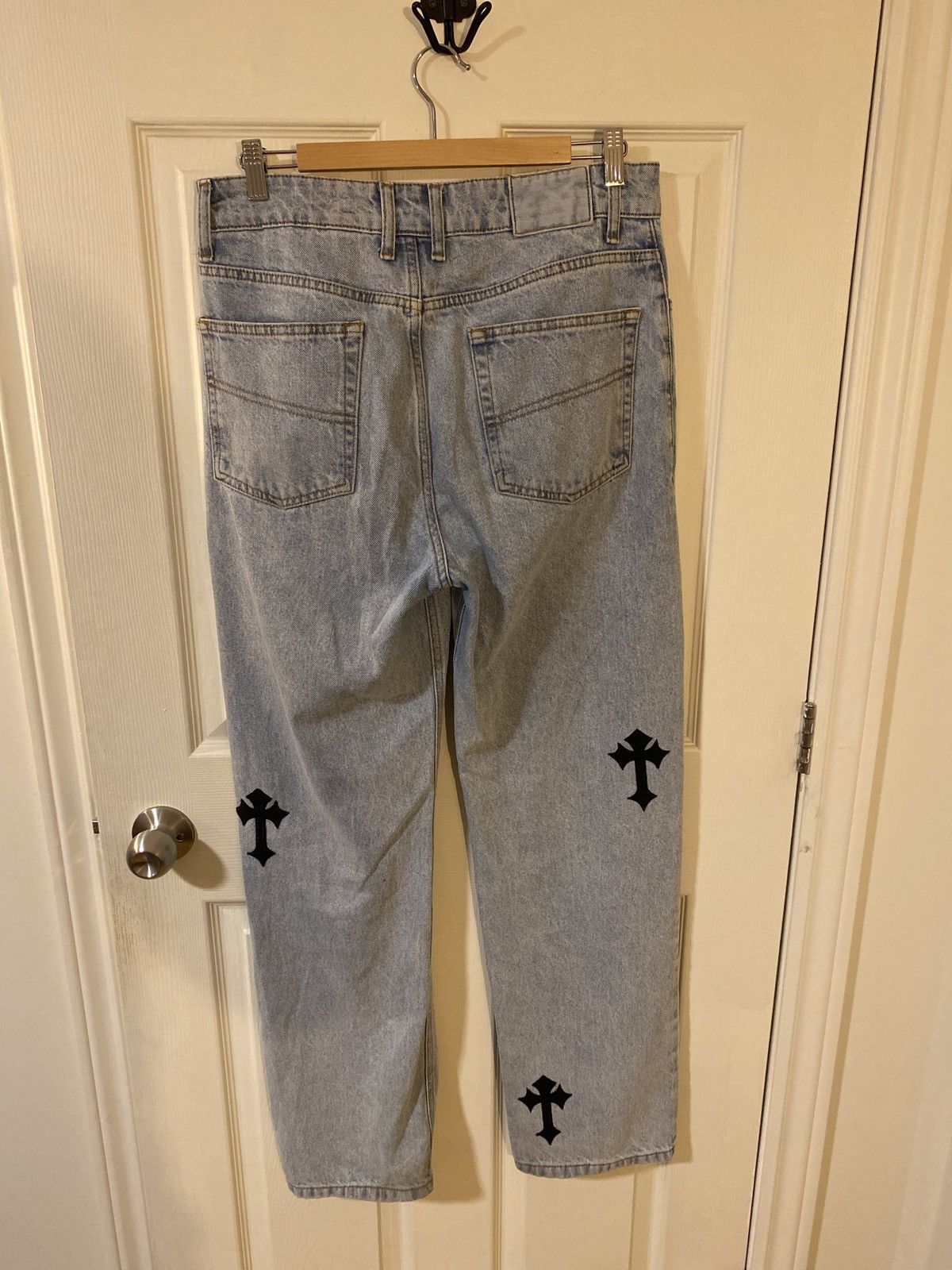 Other Cross patched jeans Size US 32 / EU 48 - 3 Thumbnail
