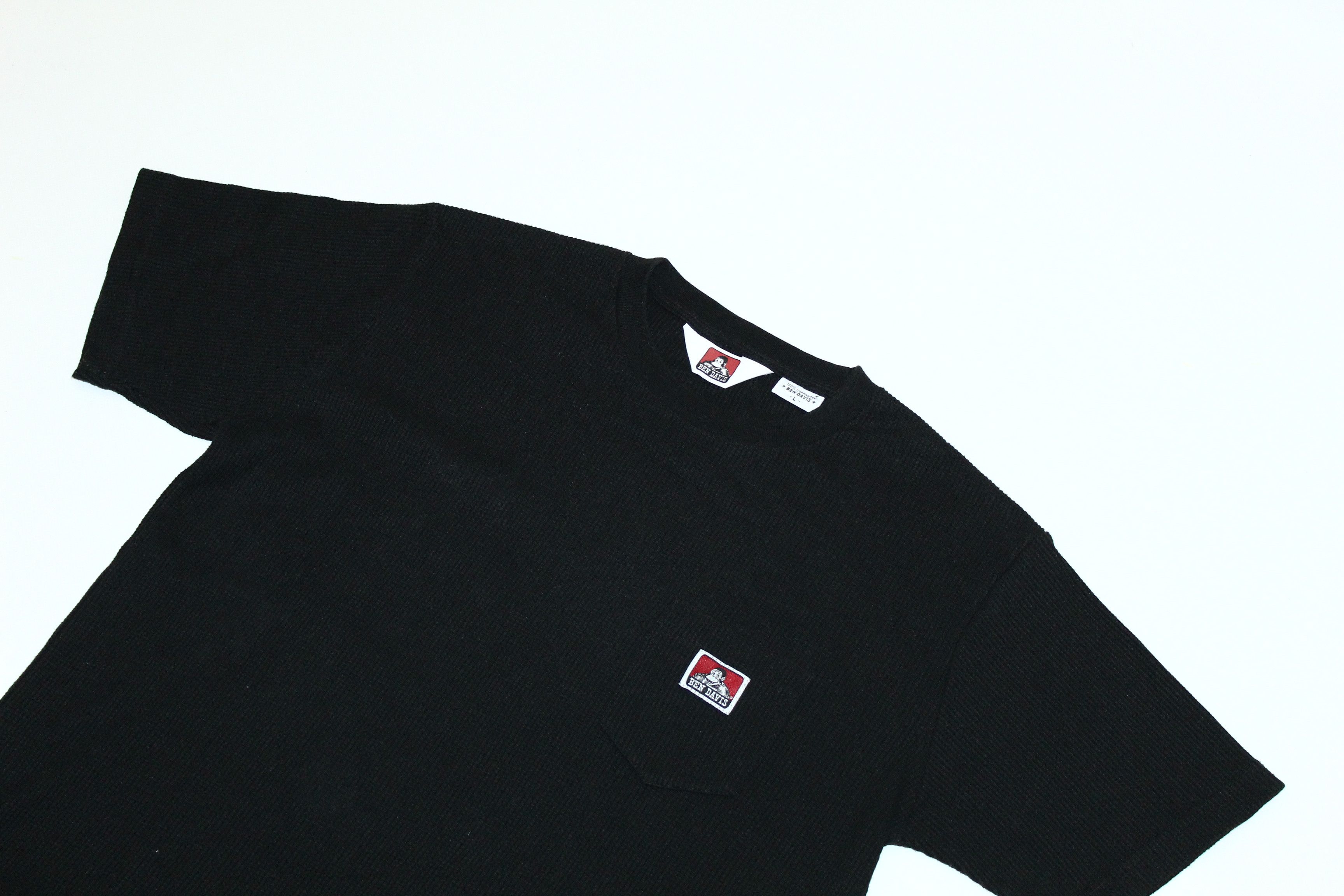 Ben Davis VTG🔥90's Ben Devis Box Logo Pocket Military Rib T-shirt Size US M / EU 48-50 / 2 - 2 Thumbnail