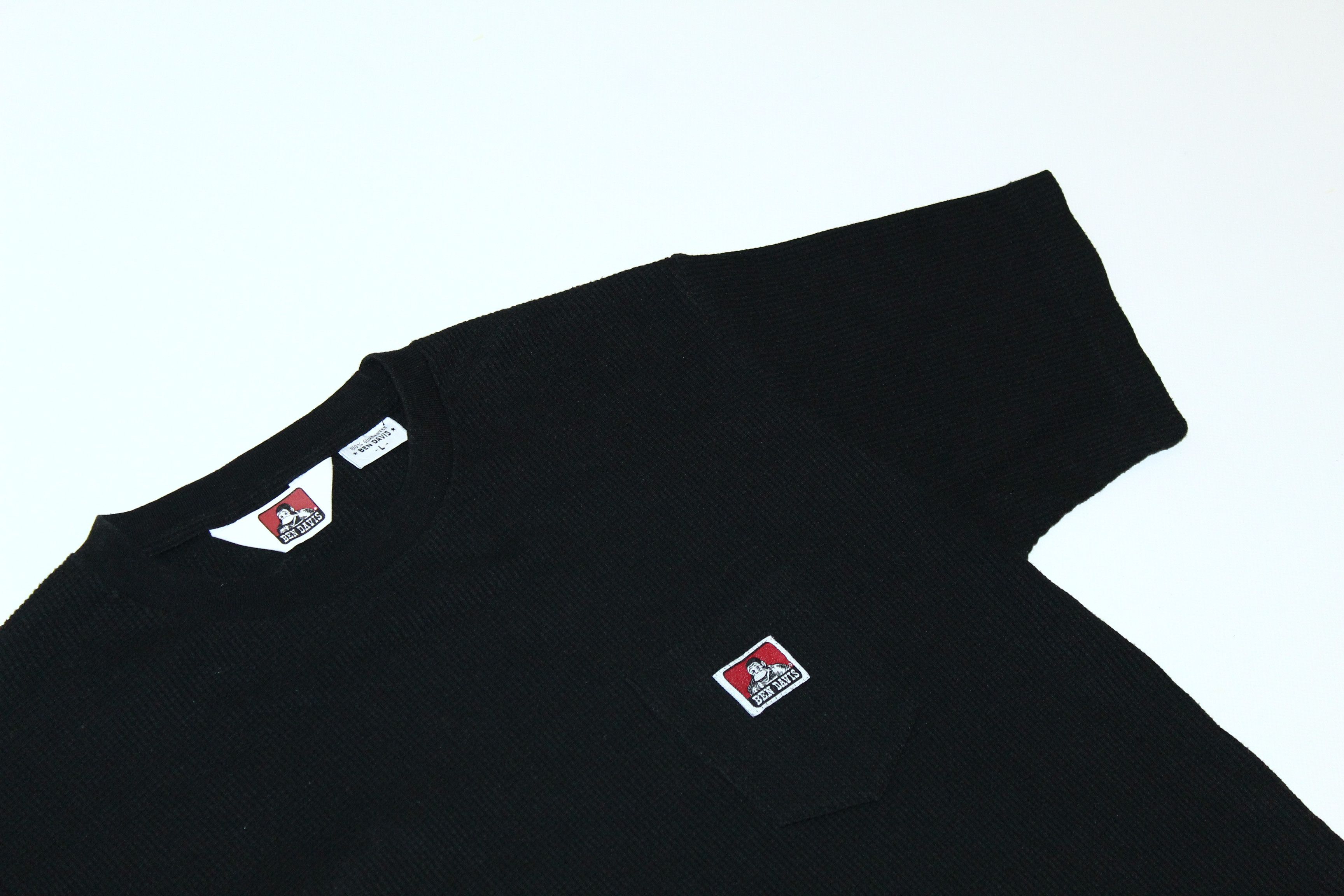 Ben Davis VTG🔥90's Ben Devis Box Logo Pocket Military Rib T-shirt Size US M / EU 48-50 / 2 - 4 Thumbnail