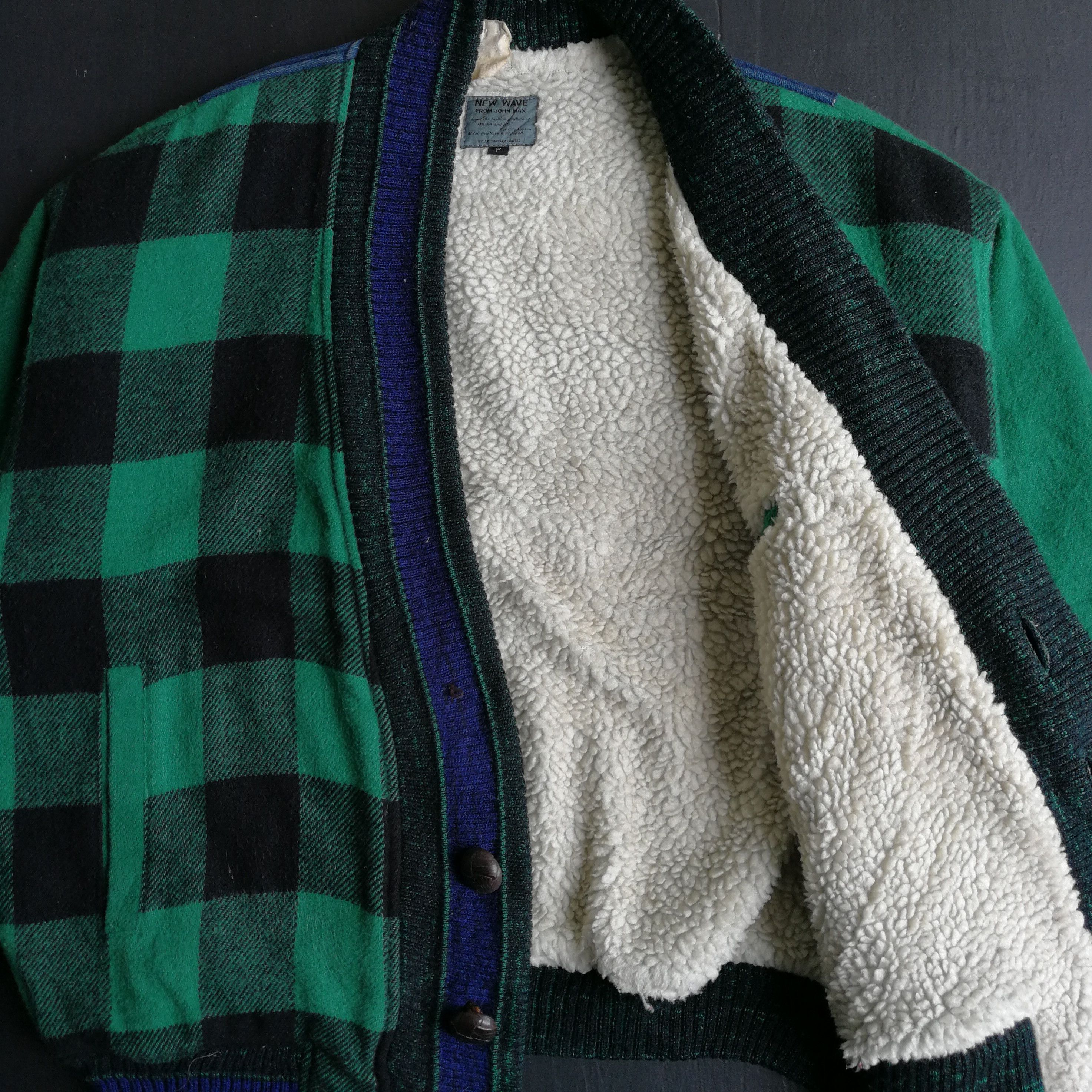 20471120 × Japanese Brand New Wave from John Max Button Jacket Size US L / EU 52-54 / 3 - 8 Thumbnail