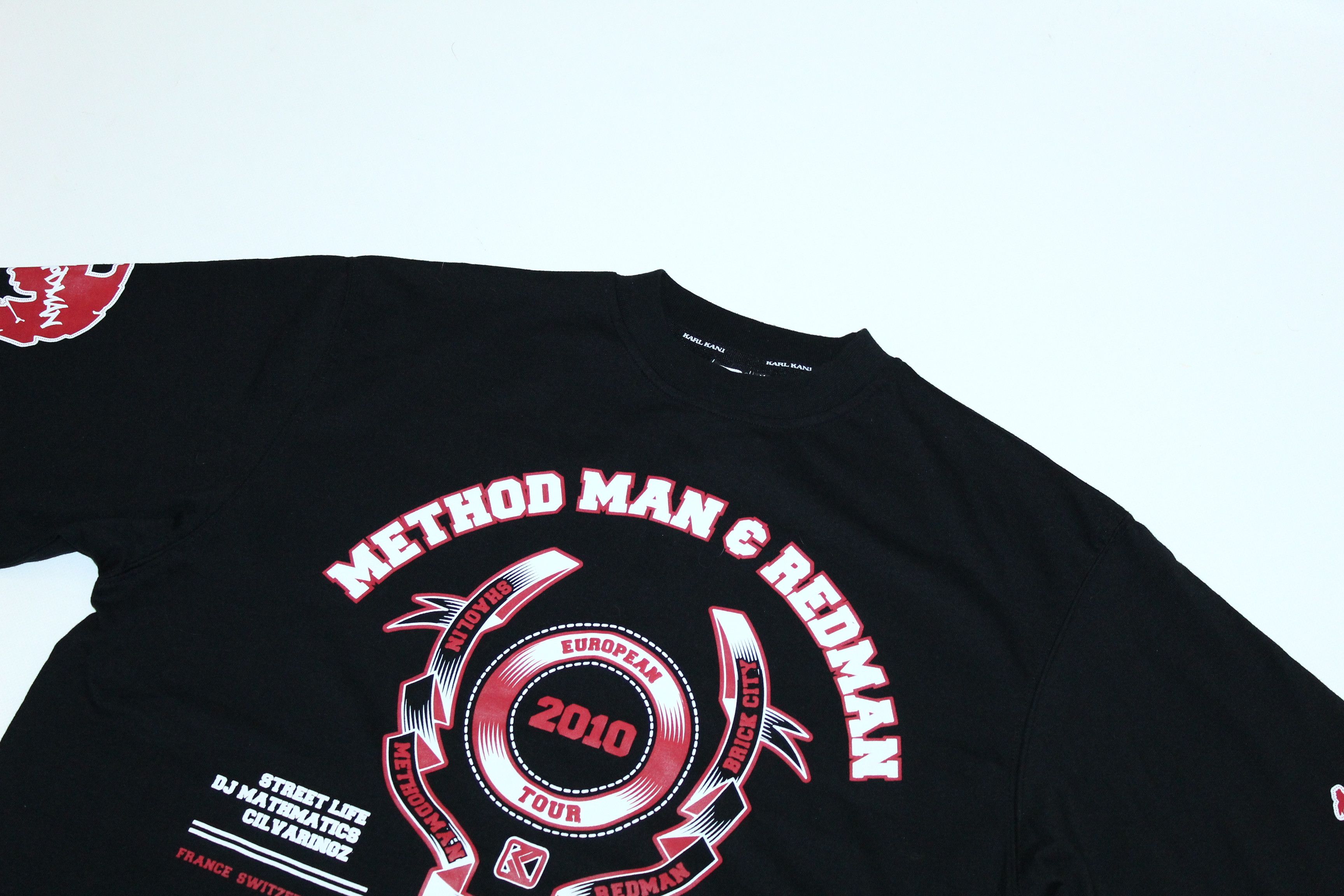 Wu-Tang Clan Method Man & Redman x Karl Kani Euro Tour OG T-shirt Size US M / EU 48-50 / 2 - 2 Thumbnail