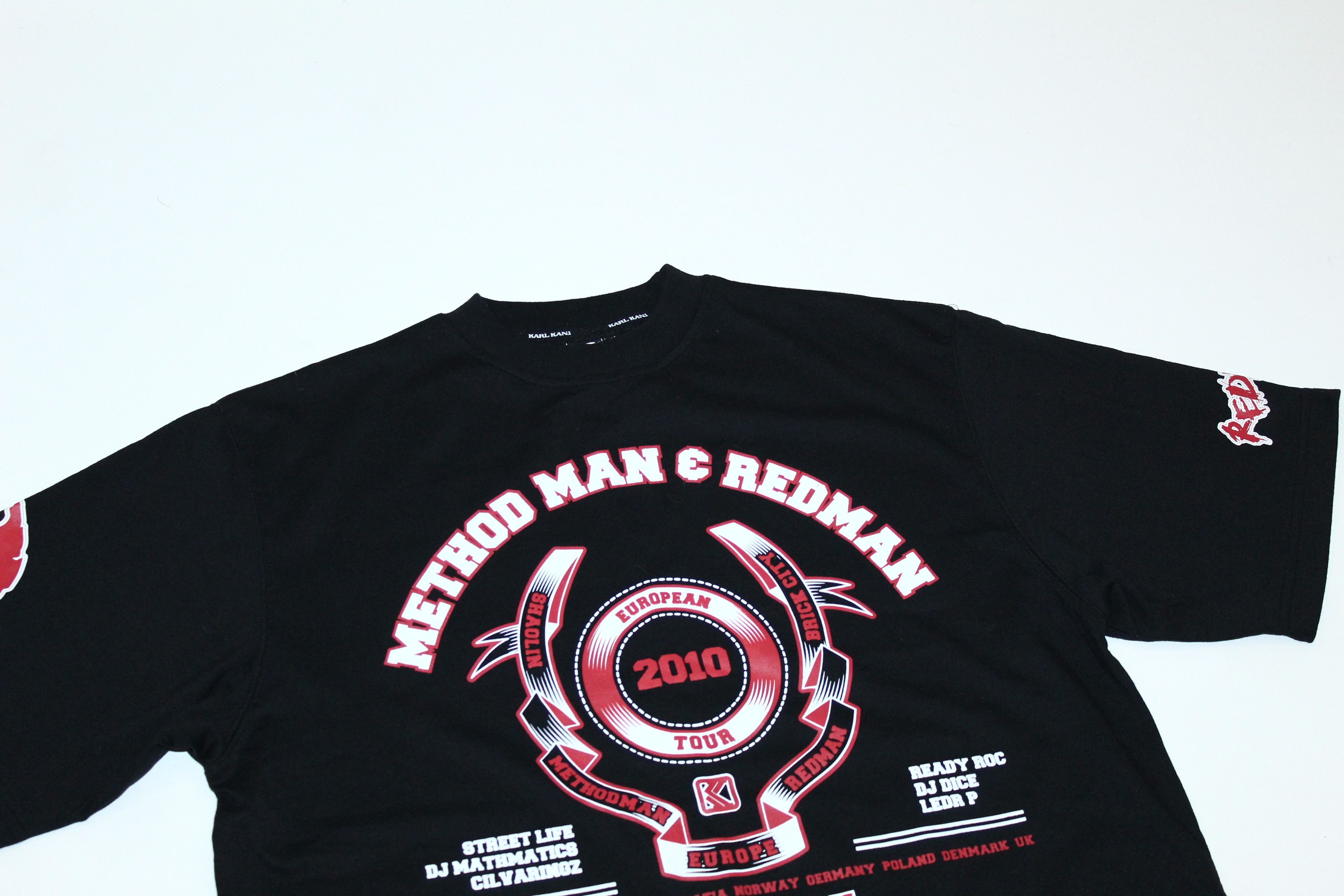 Wu-Tang Clan Method Man & Redman x Karl Kani Euro Tour OG T-shirt Size US M / EU 48-50 / 2 - 3 Thumbnail